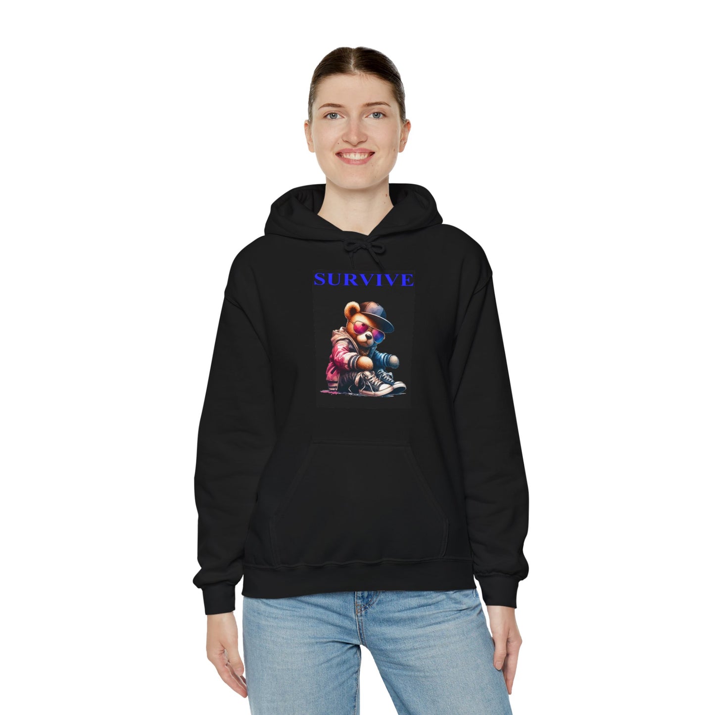 Princess Grace  Survive  Unisex Heavy Blend™ Hooded Sweatshirt