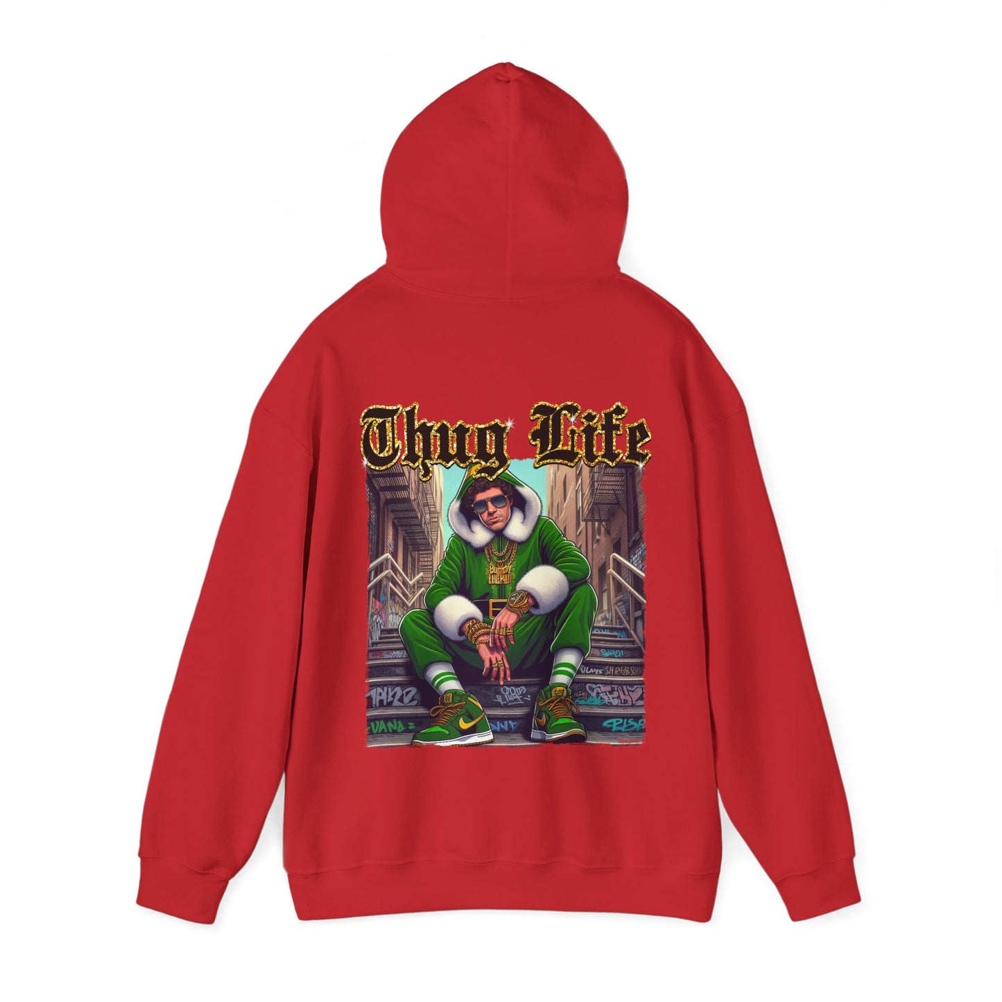 Princess Grace  Thug Life Unisex Heavy Blend™ Hooded Sweatshirt  Casual Streetwear for Urban Culture