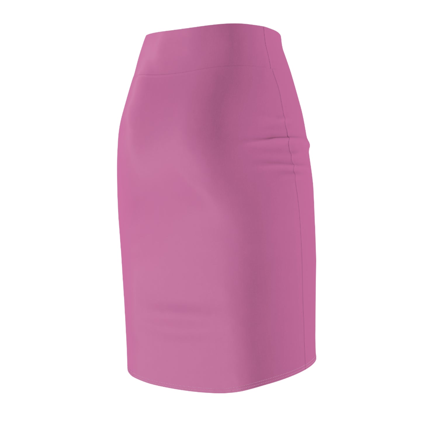 Festive Women's Pencil Skirt - "Just Waiting for Christmas" Design