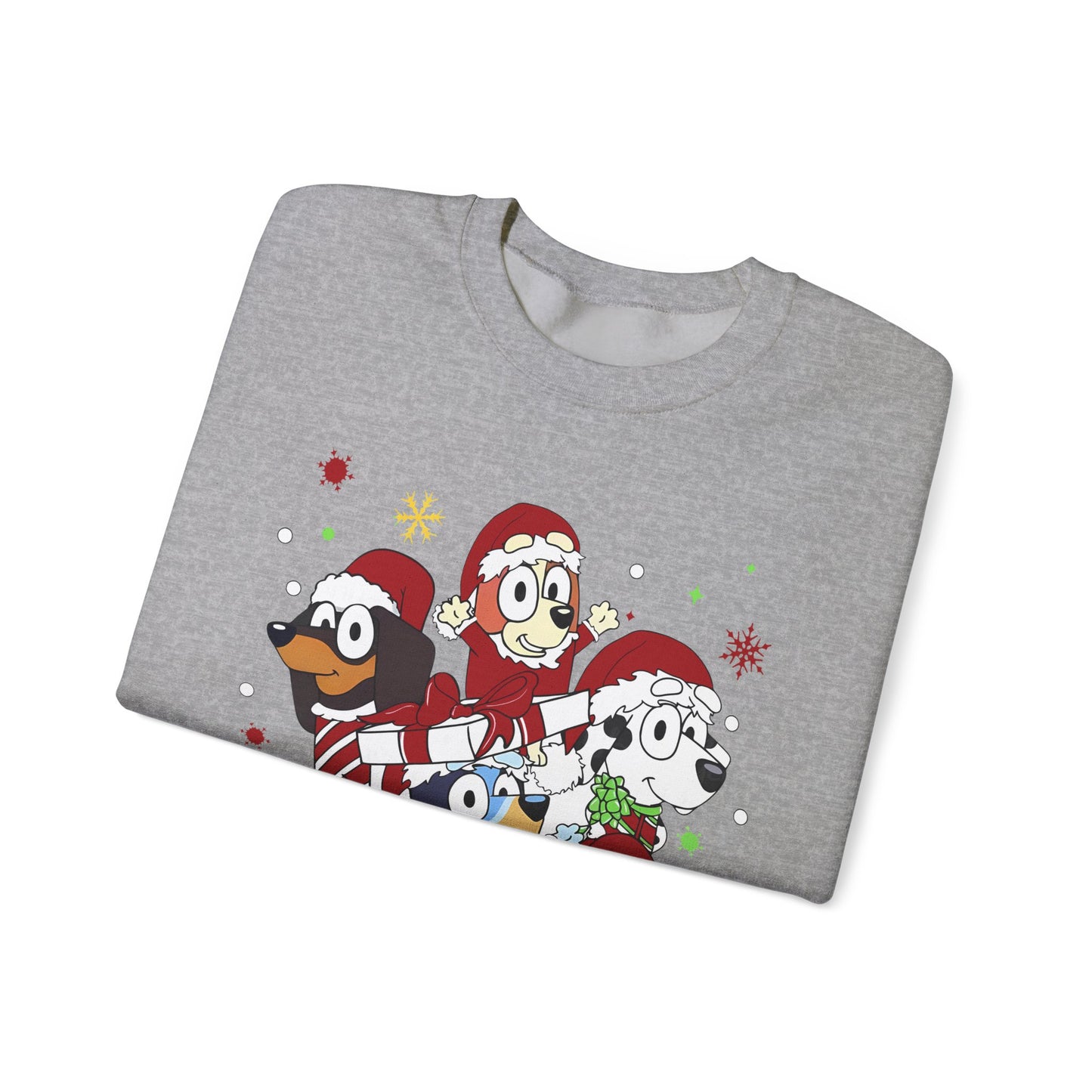 Princess Grace Festive Pet Friends Sweatshirt | Holiday Crewneck for Animal Lovers