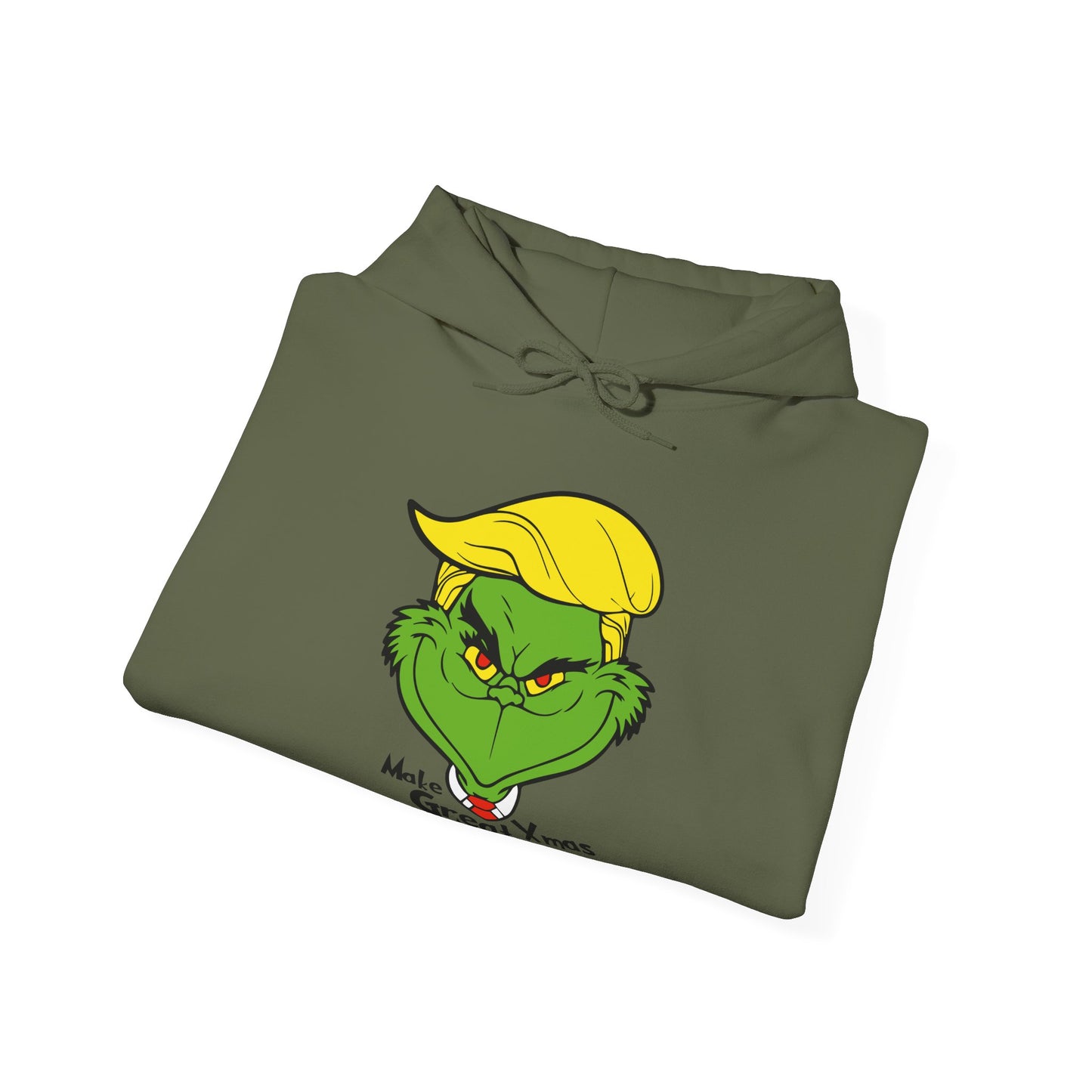 Grinch Christmas Hoodie - "Make Great XMAS Again" Unisex Heavy Blend™