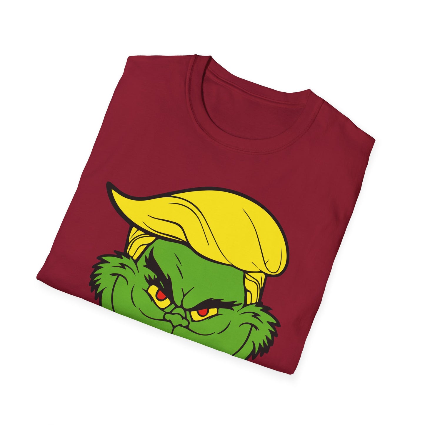 Funny Grinch-Inspired Unisex T-Shirt for Christmas