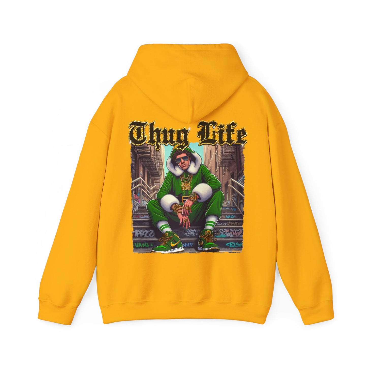 Princess Grace  Thug Life Unisex Heavy Blend™ Hooded Sweatshirt  Casual Streetwear for Urban Culture