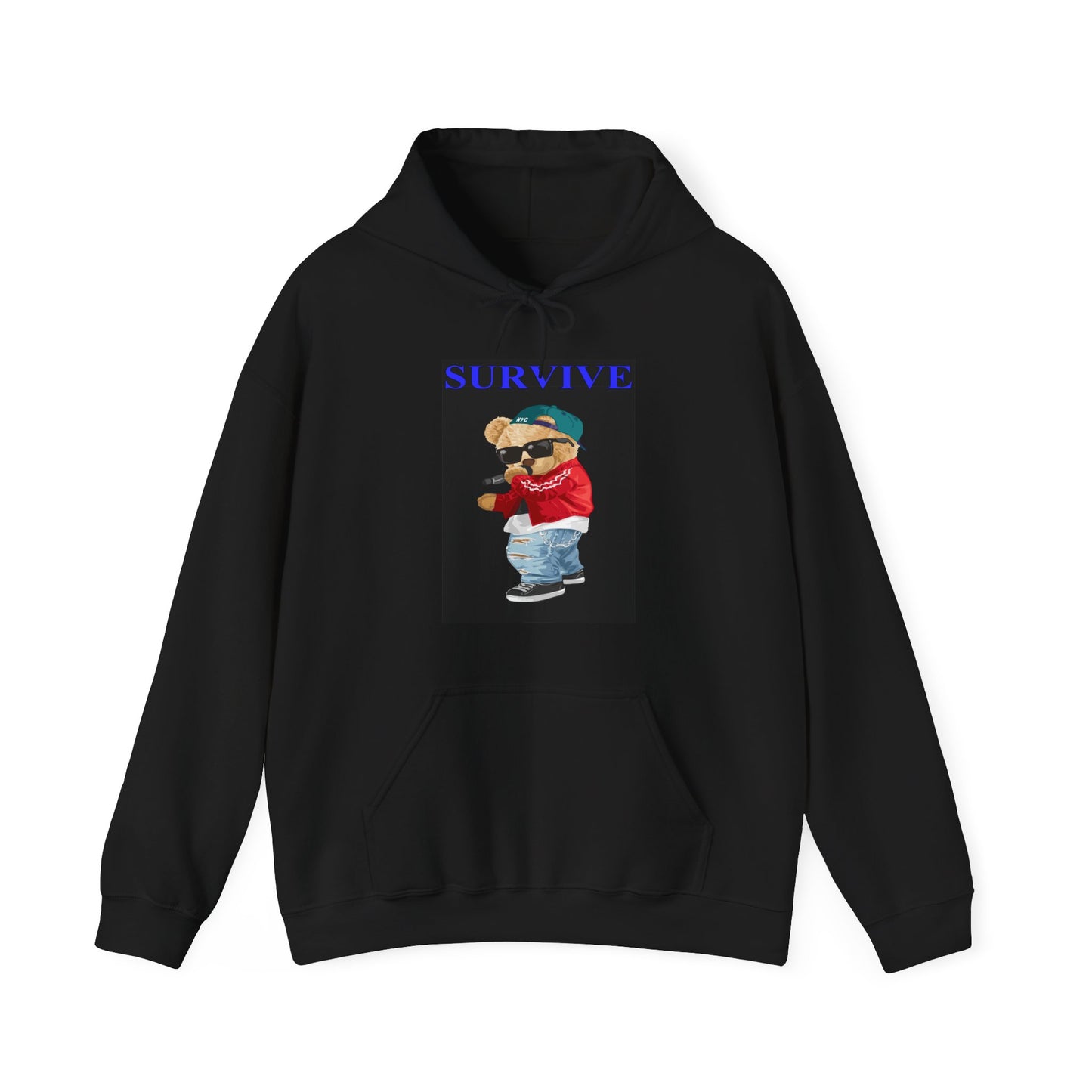 Princess Grace Survive  Unisex Heavy Blend™ Hooded Sweatshirt