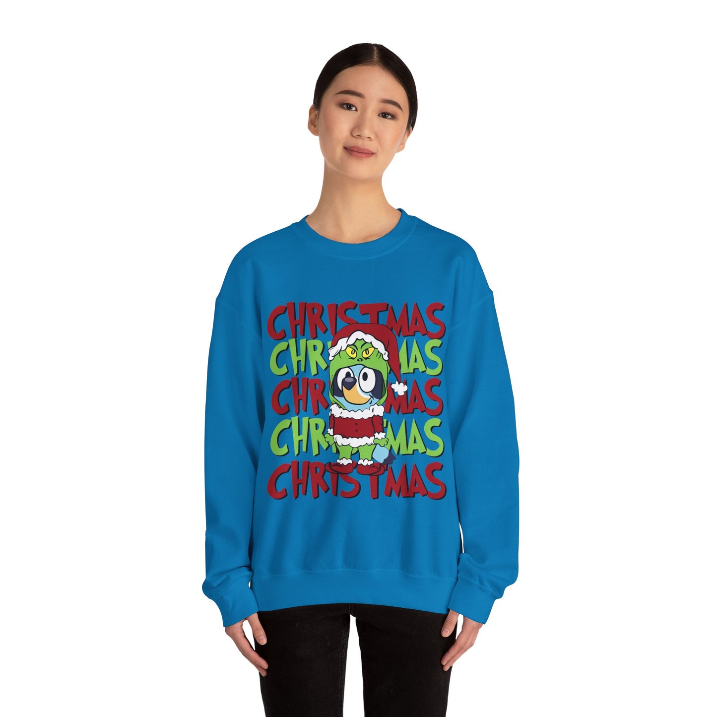 Princess Grace Funny Christmas Sweatshirt with Holiday Graphics