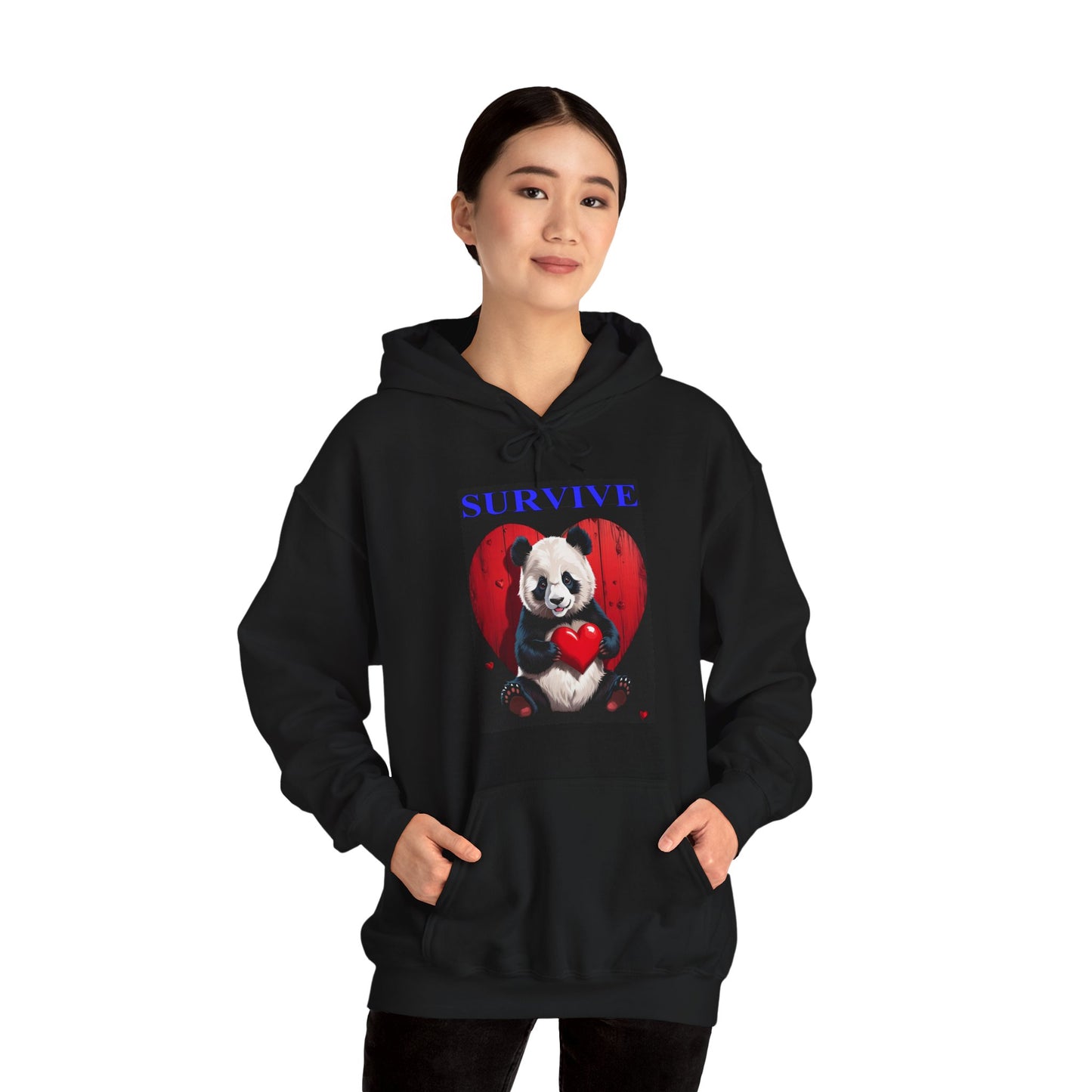 Princess Grace  Survive  Unisex Heavy Blend™ Hooded Sweatshirt