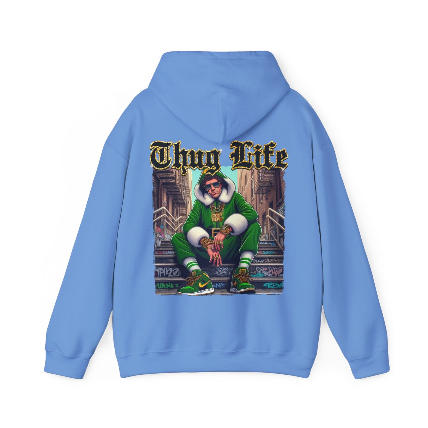 Princess Grace  Thug Life Unisex Heavy Blend™ Hooded Sweatshirt  Casual Streetwear for Urban Culture