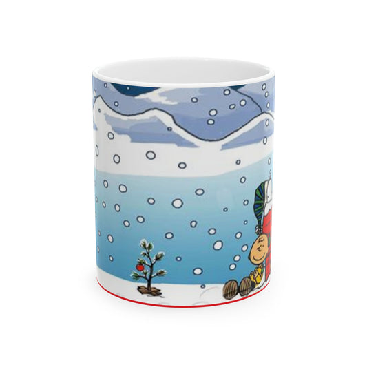 Princess Grace Winter Wonderland Ceramic Mug - Cozy Hot Beverage Cup for Holiday Cheer