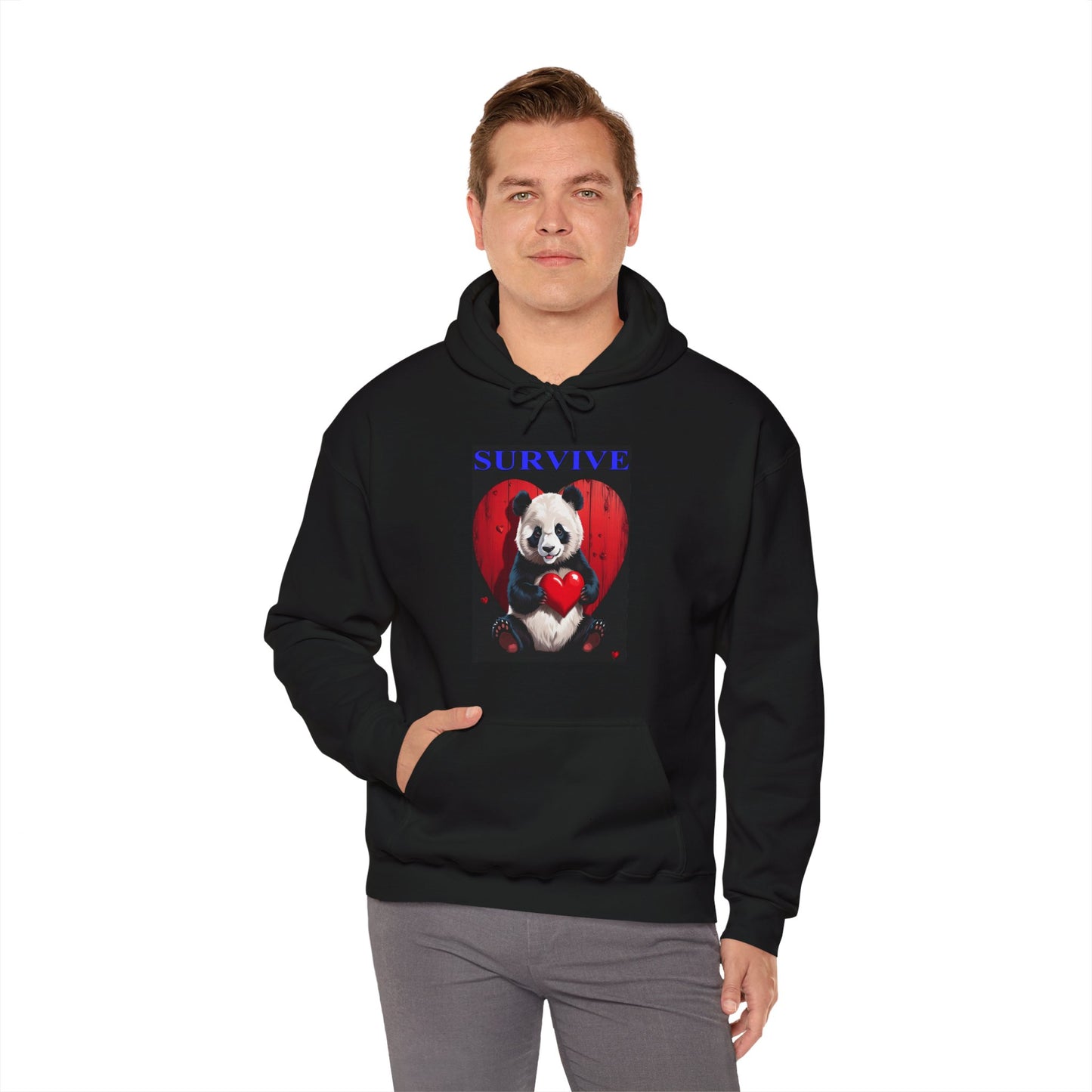 Princess Grace  Survive  Unisex Heavy Blend™ Hooded Sweatshirt