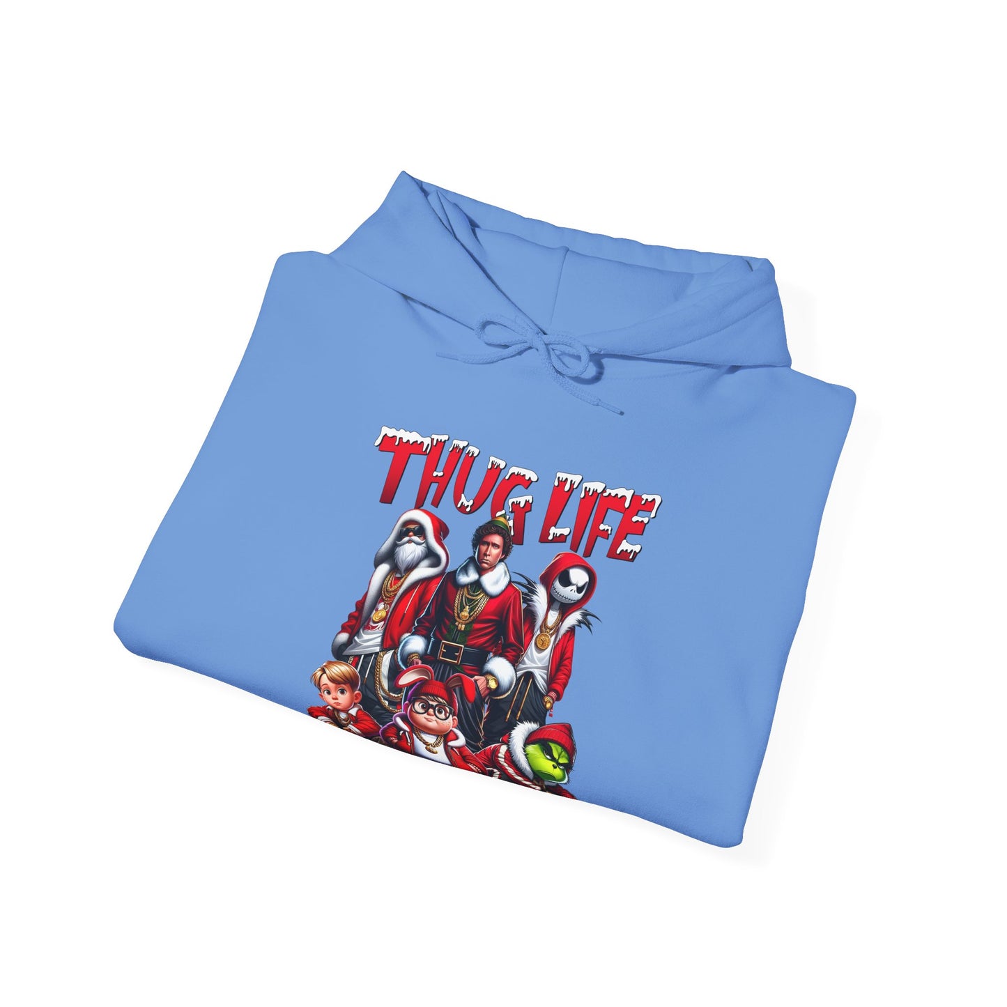 Princess Grace  Thug Life Unisex Heavy Blend Hoodie  Fun Cartoon Graphic Sweatshirt