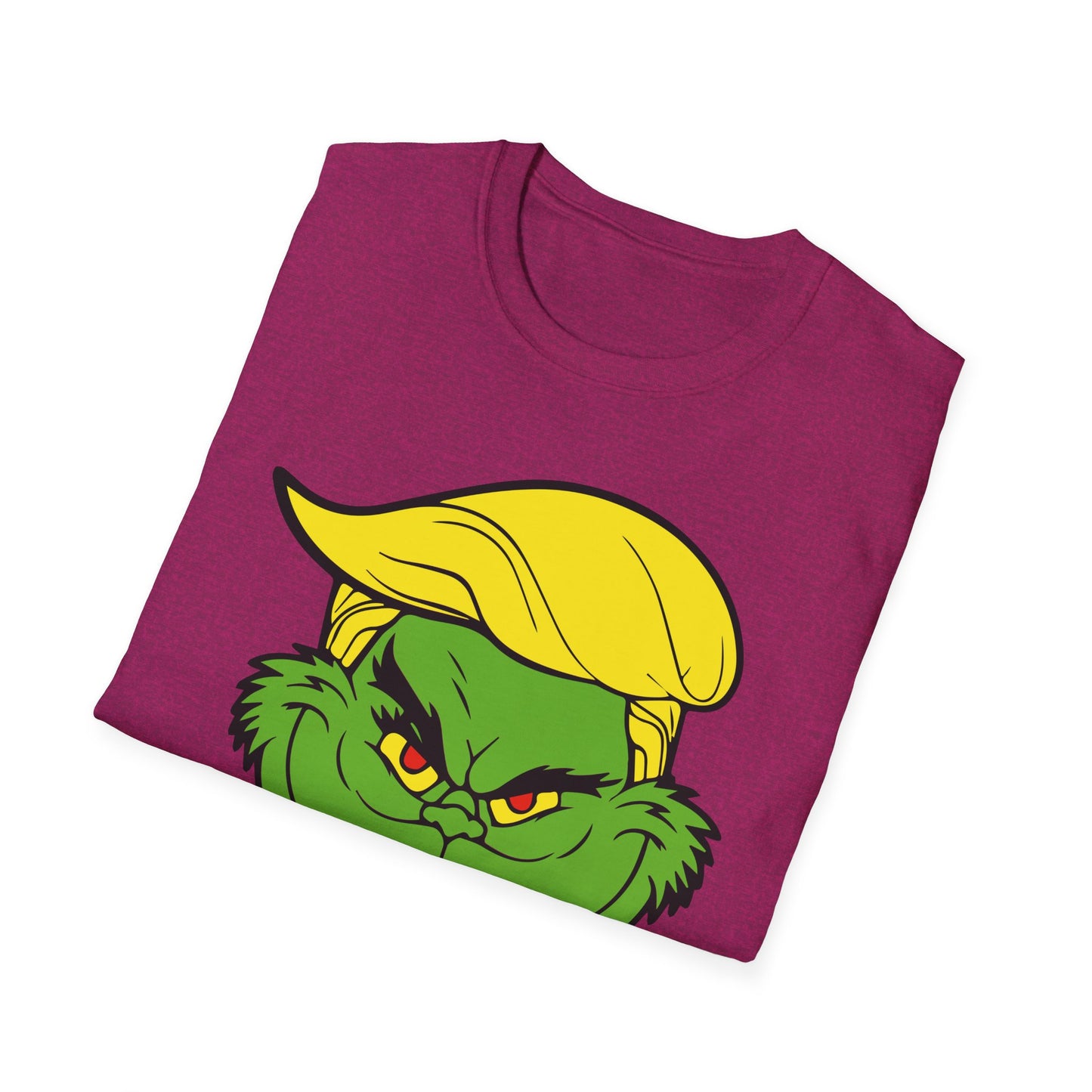 Funny Grinch-Inspired Unisex T-Shirt for Christmas