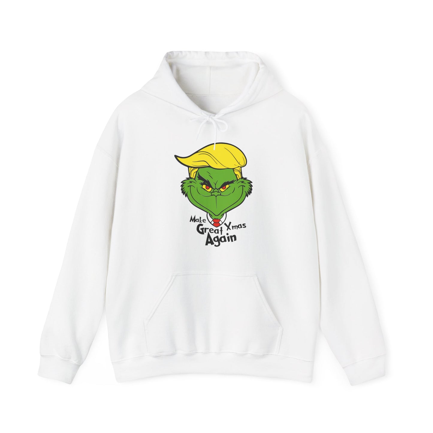 Grinch Christmas Hoodie - "Make Great XMAS Again" Unisex Heavy Blend™