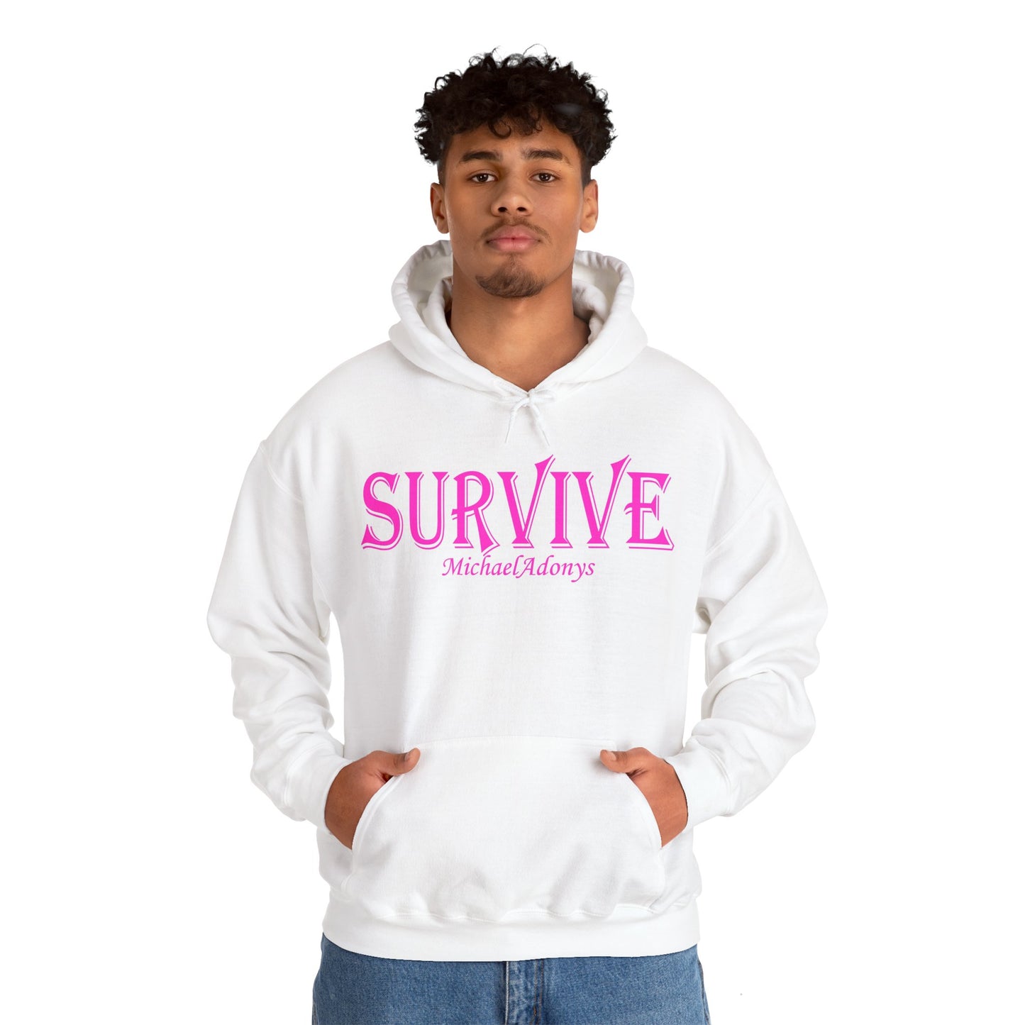 Princess Grace Survive  Unisex Heavy Blend™ Hooded Sweatshirt