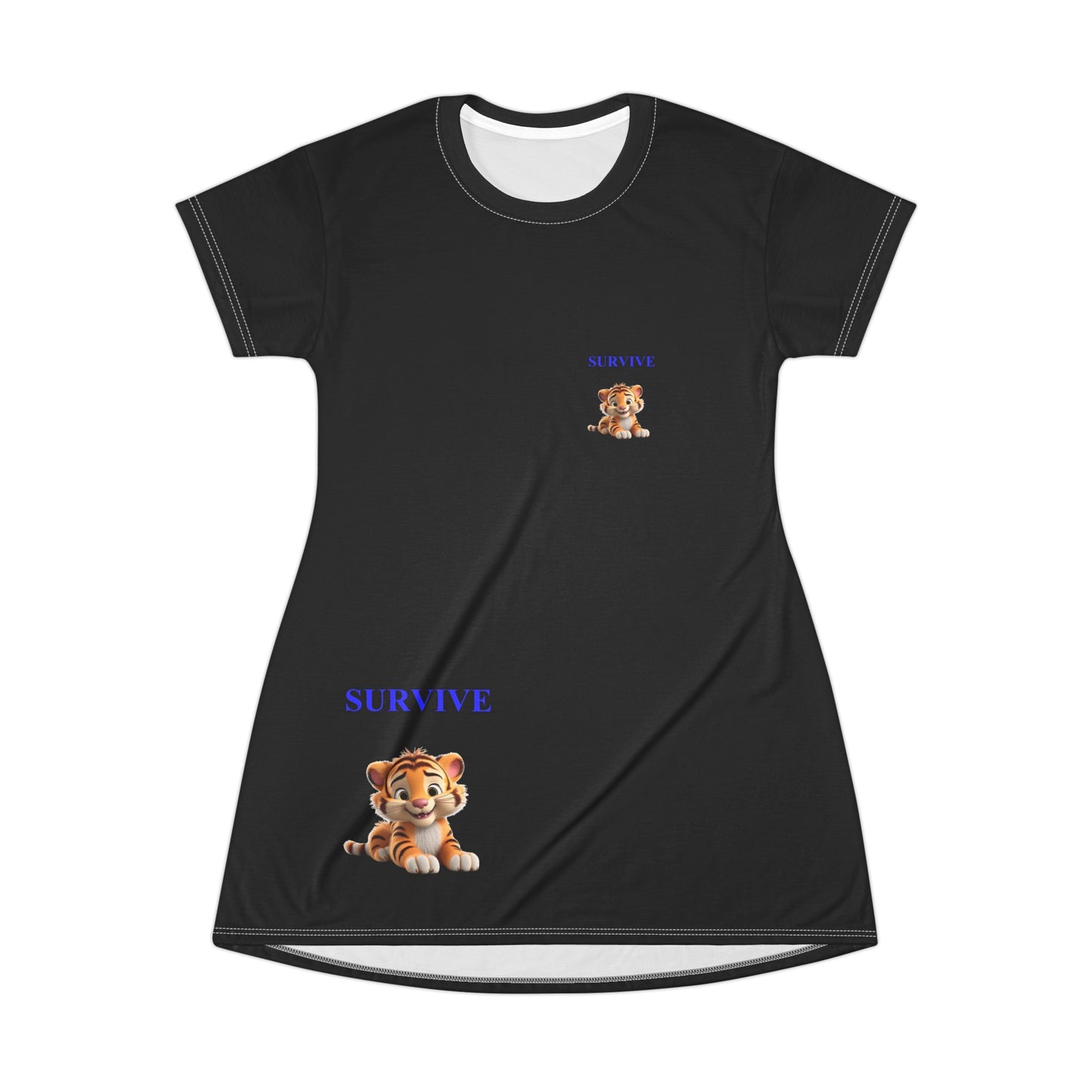T-Shirt Dress (AOP)