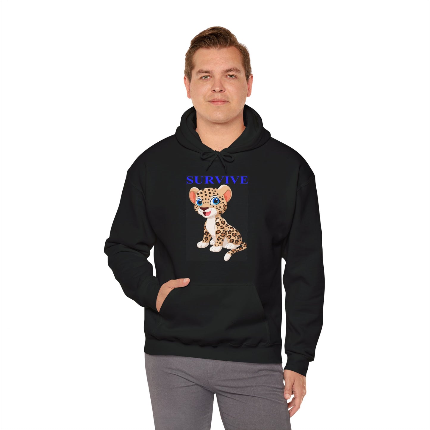 Princess Grace  Survive  Unisex Heavy Blend™ Hooded Sweatshirt