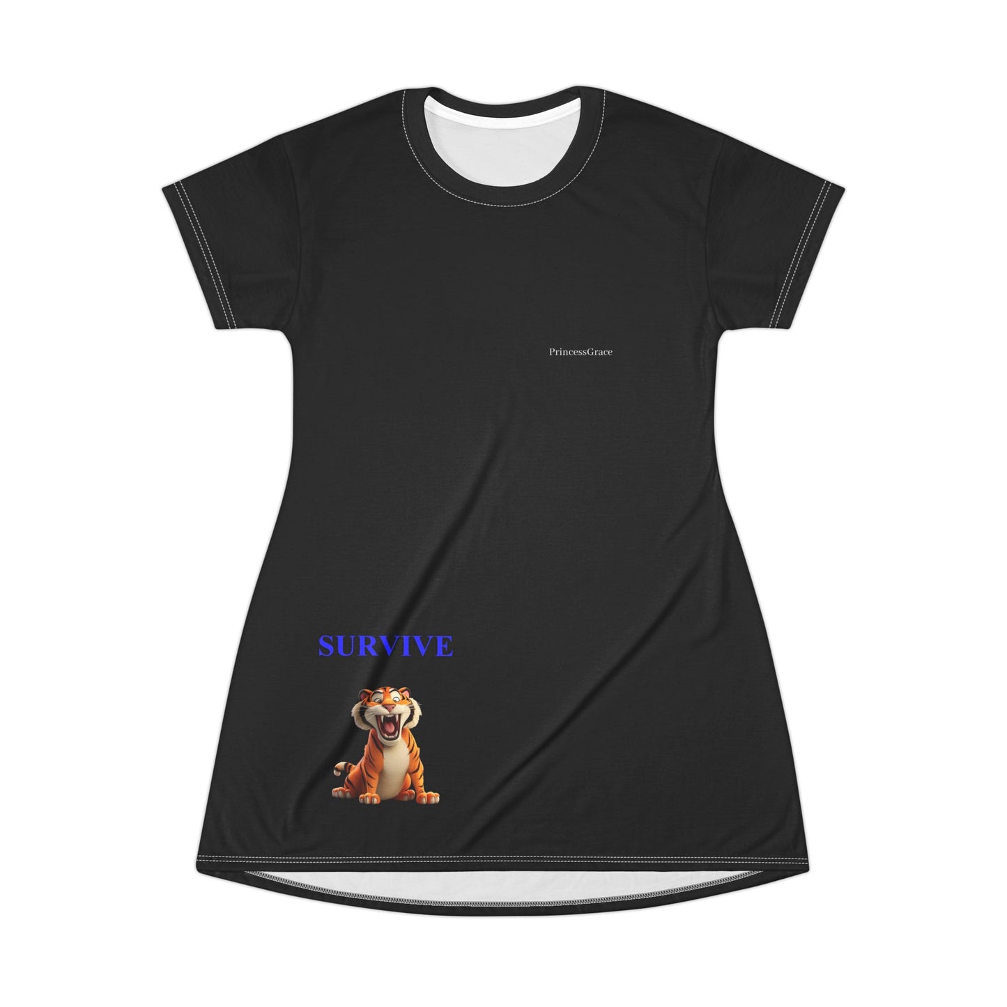 Princess Grace  Survive  T-Shirt Dress