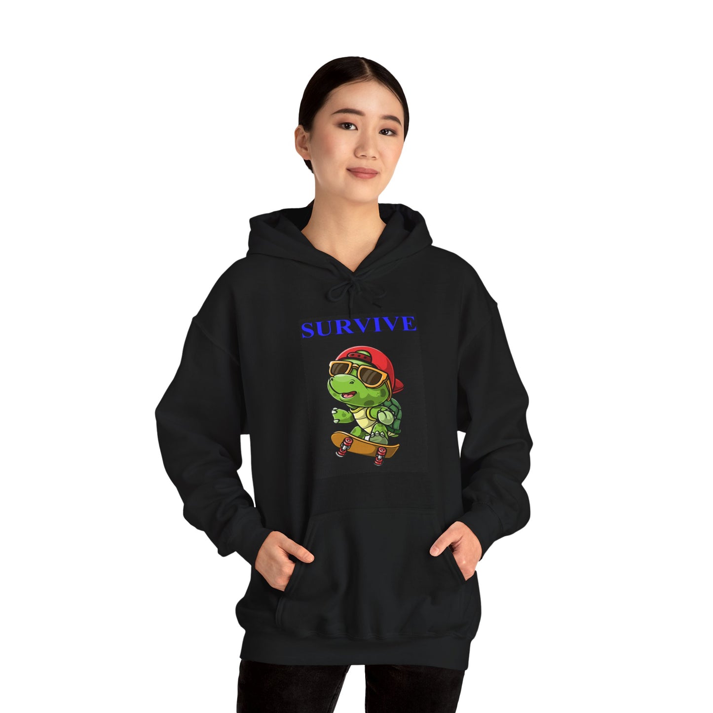 Princess Grace  Survive  Unisex Heavy Blend™ Hooded Sweatshirt