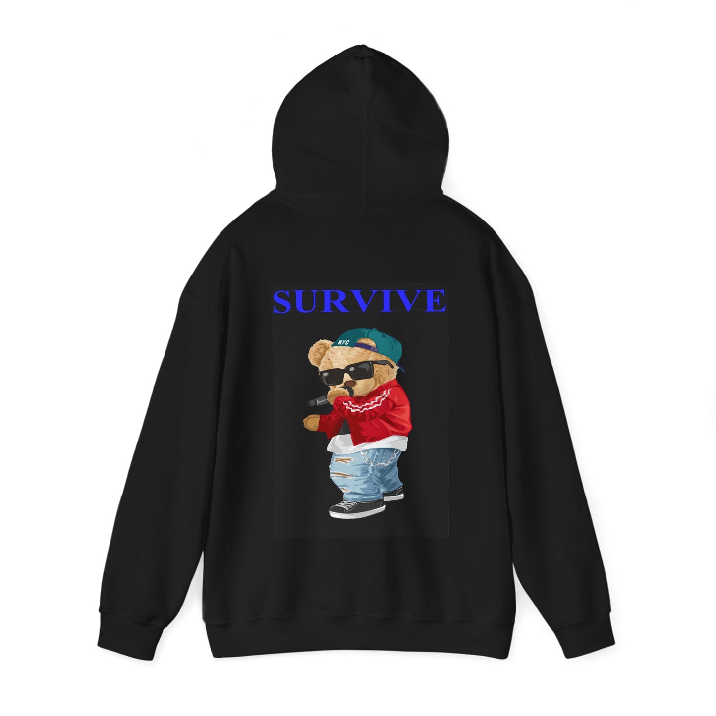 Princess Grace Survive  Unisex Heavy Blend™ Hooded Sweatshirt