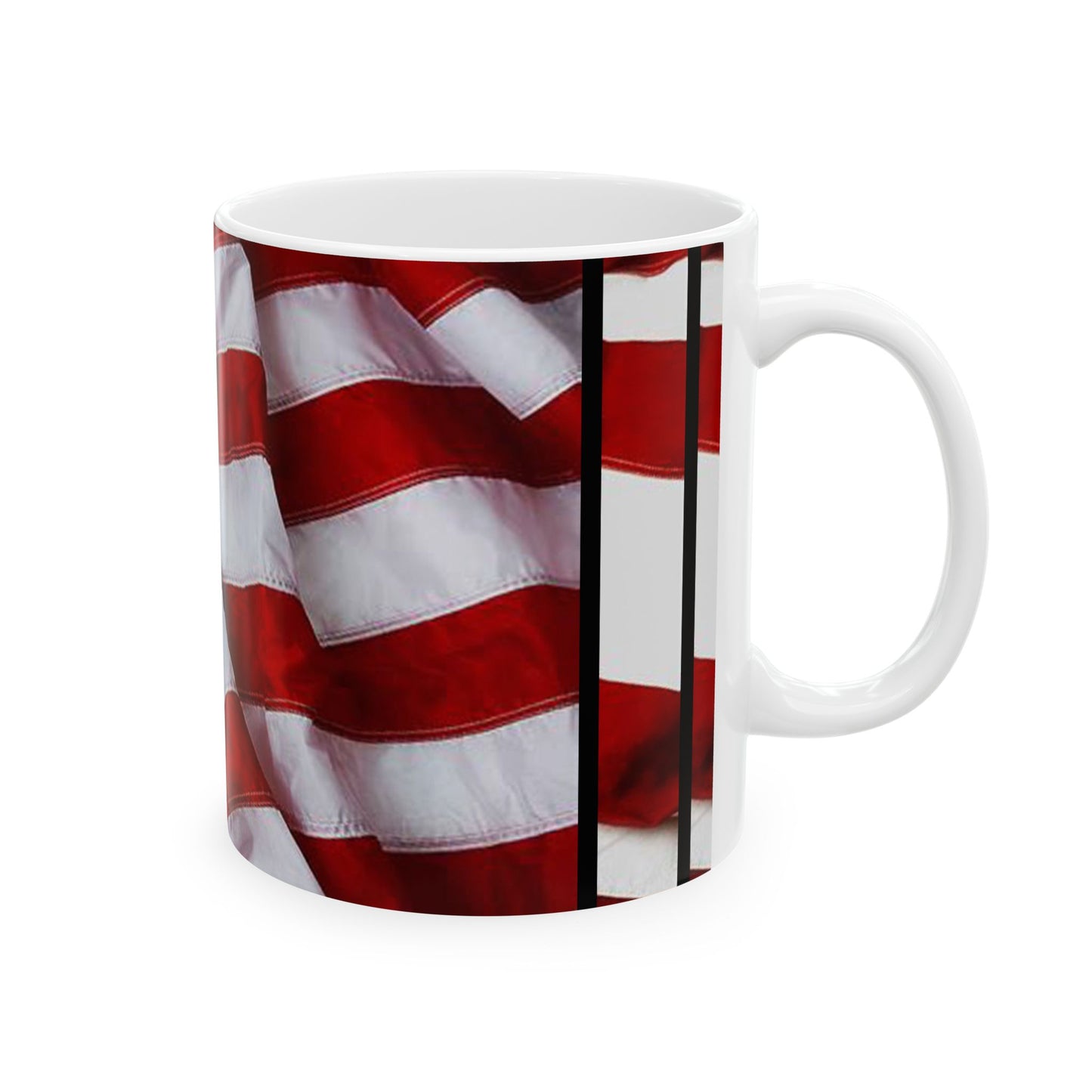 Princess Grace Patriotic Eagle Ceramic Mug - Perfect for Veterans Day, Independence Day, Coffee Lovers, Gifts, USA Decor