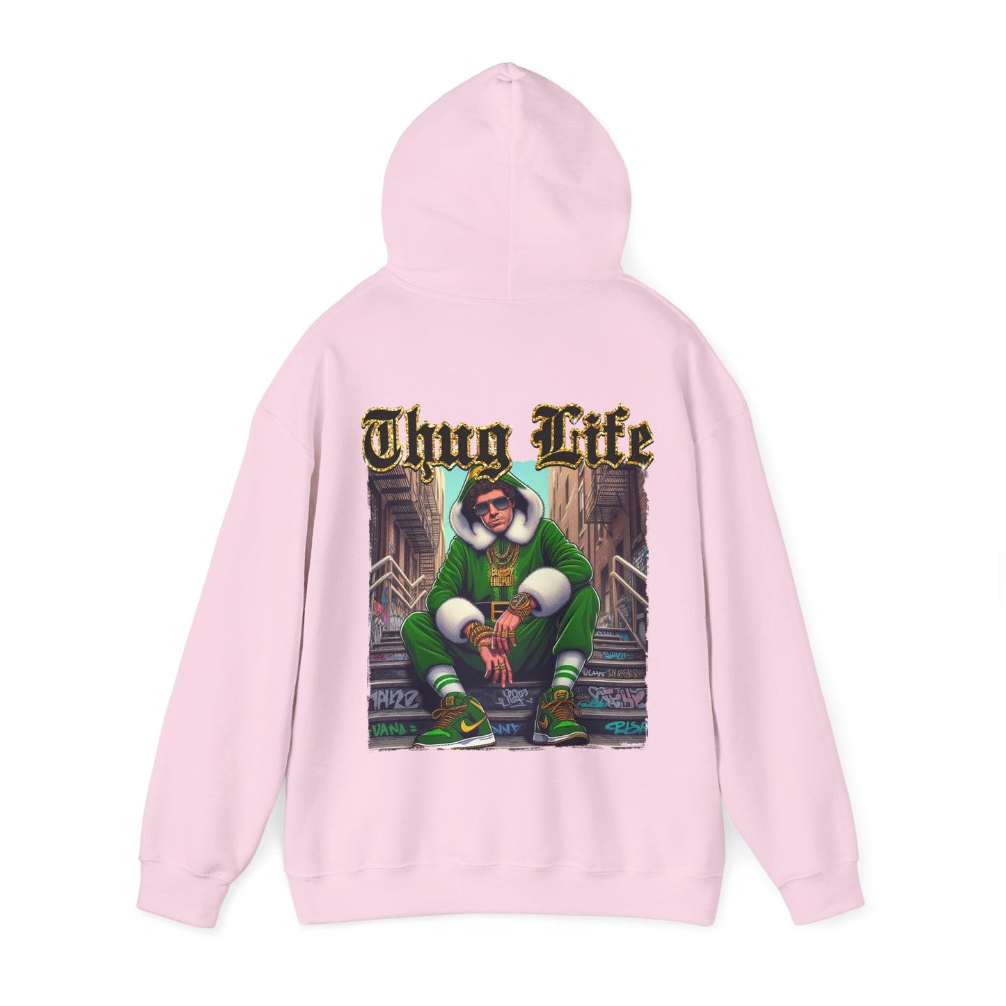 Princess Grace  Thug Life Unisex Heavy Blend™ Hooded Sweatshirt  Casual Streetwear for Urban Culture