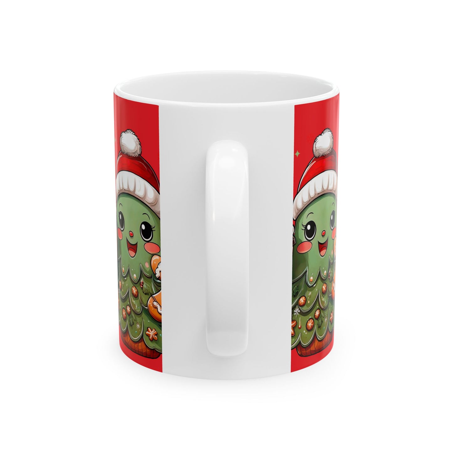 Princess Grace Festive Christmas Character Ceramic Mug - Cute Holiday Drinkware for Coffee Lovers - 11oz & 15oz