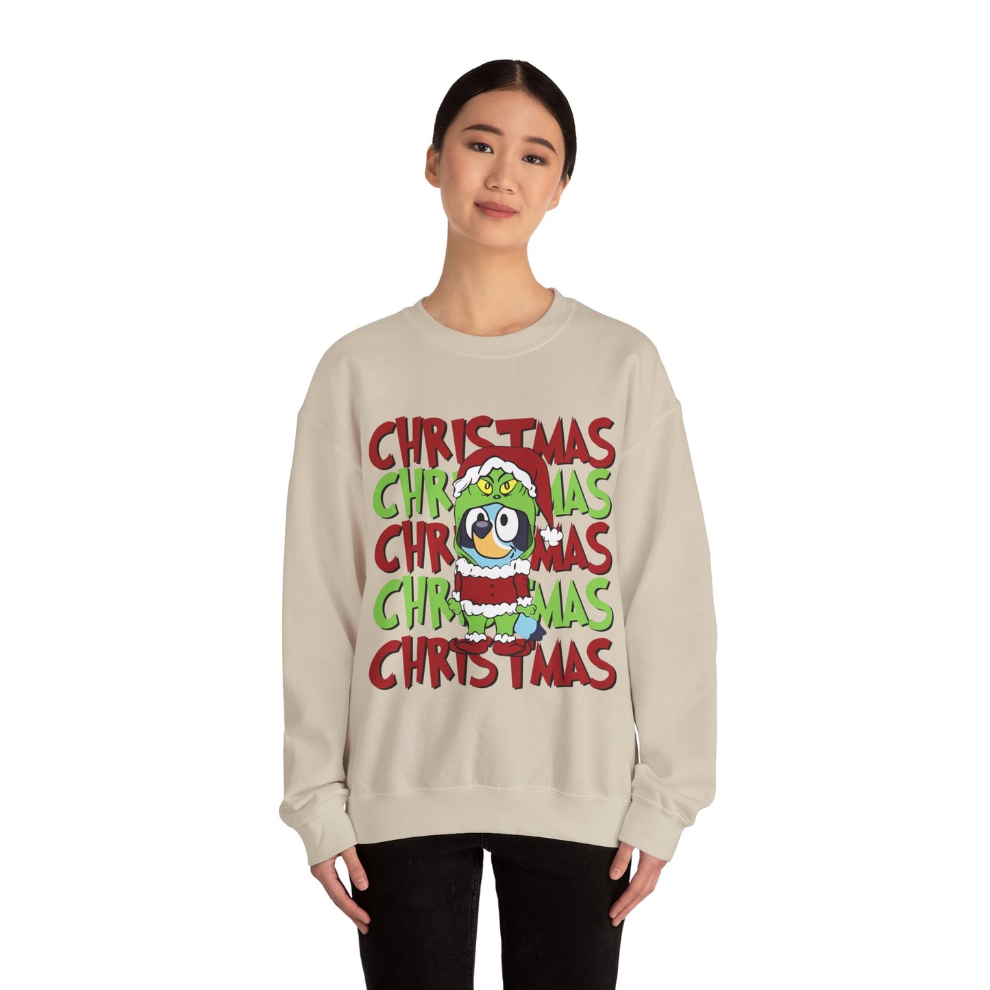 Princess Grace Funny Christmas Sweatshirt with Holiday Graphics