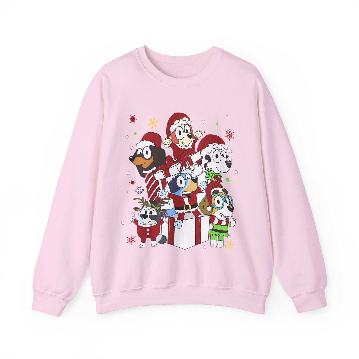 Princess Grace Festive Pet Friends Sweatshirt | Holiday Crewneck for Animal Lovers