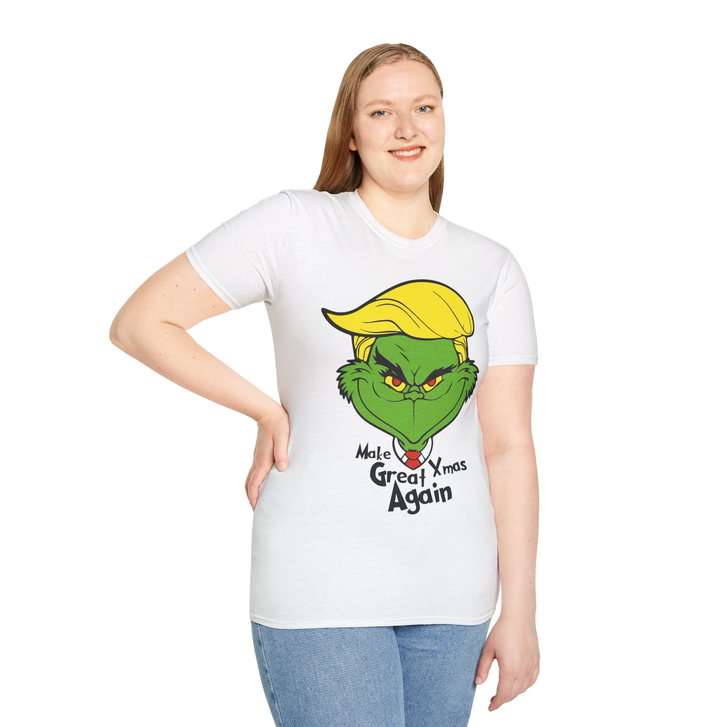 Funny Grinch-Inspired Unisex T-Shirt for Christmas