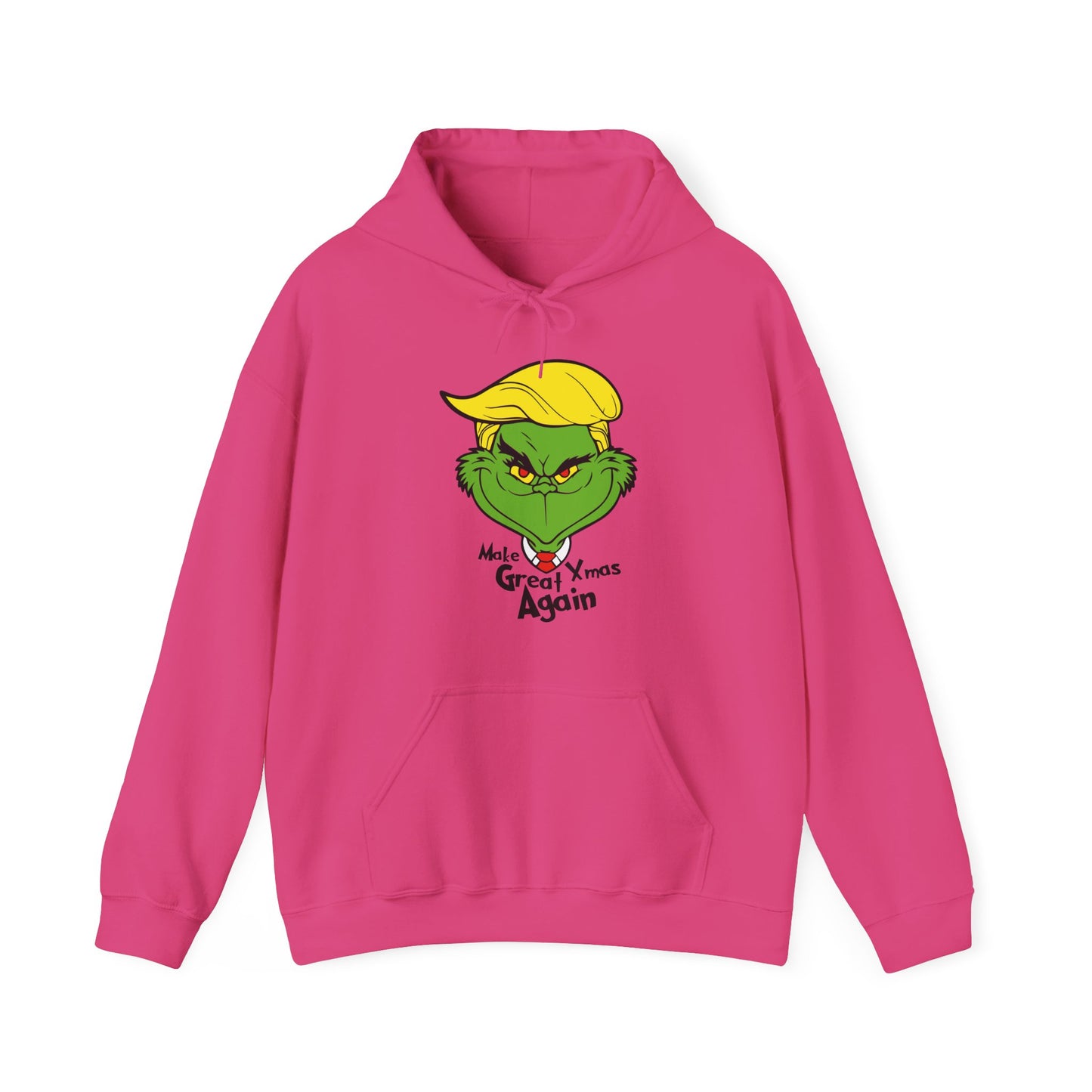 Grinch Christmas Hoodie - "Make Great XMAS Again" Unisex Heavy Blend™