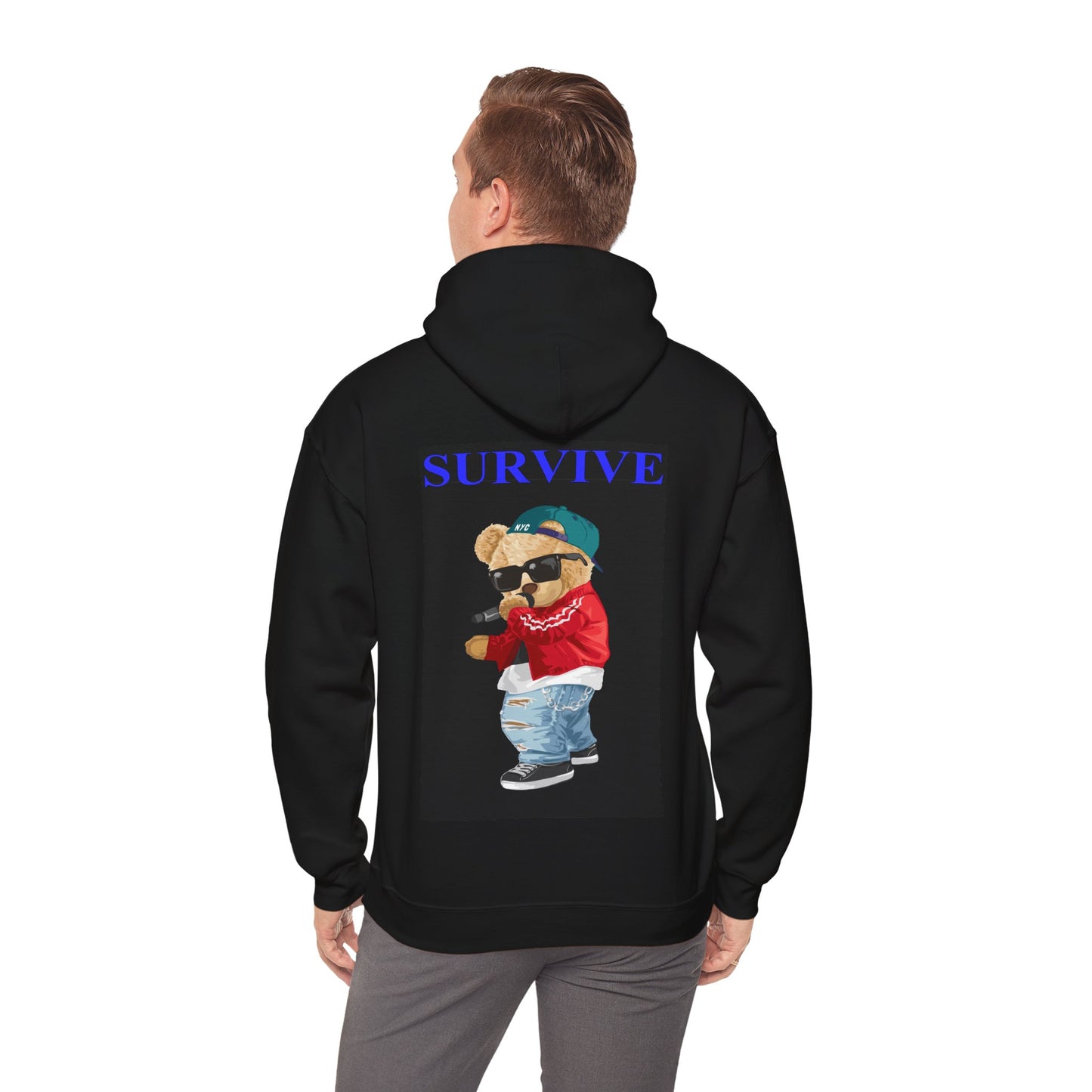 Princess Grace Survive  Unisex Heavy Blend™ Hooded Sweatshirt