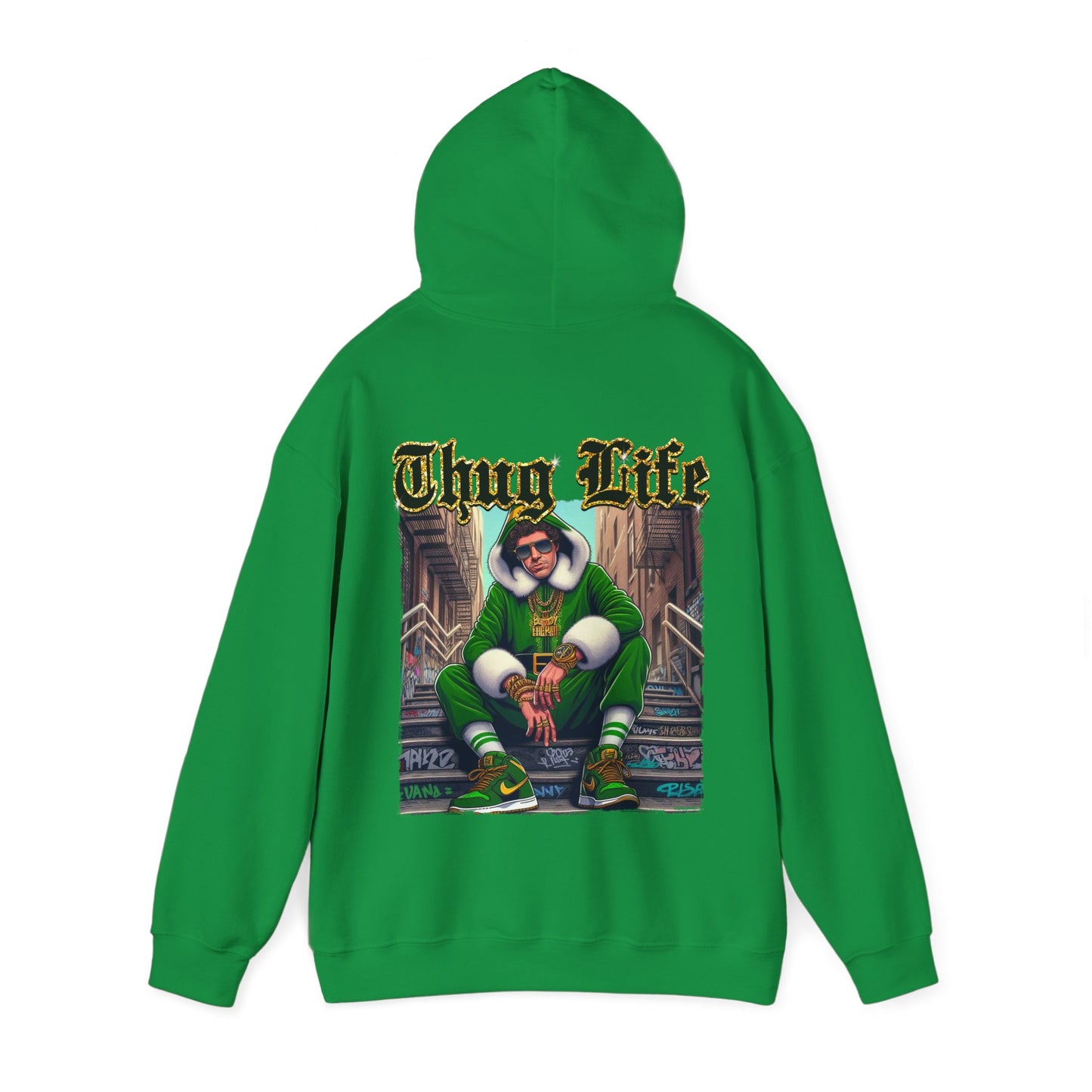 Princess Grace  Thug Life Unisex Heavy Blend™ Hooded Sweatshirt  Casual Streetwear for Urban Culture