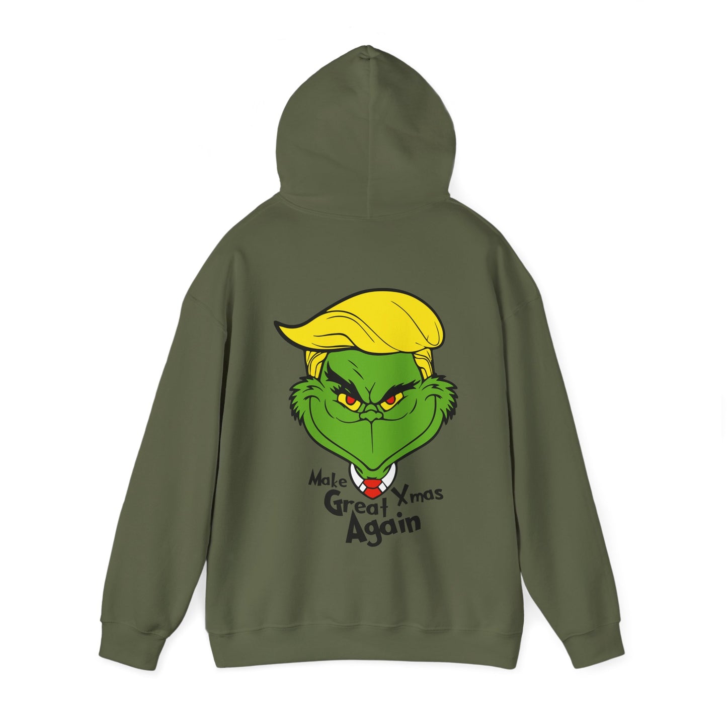 Grinch Christmas Hoodie - "Make Great XMAS Again" Unisex Heavy Blend™