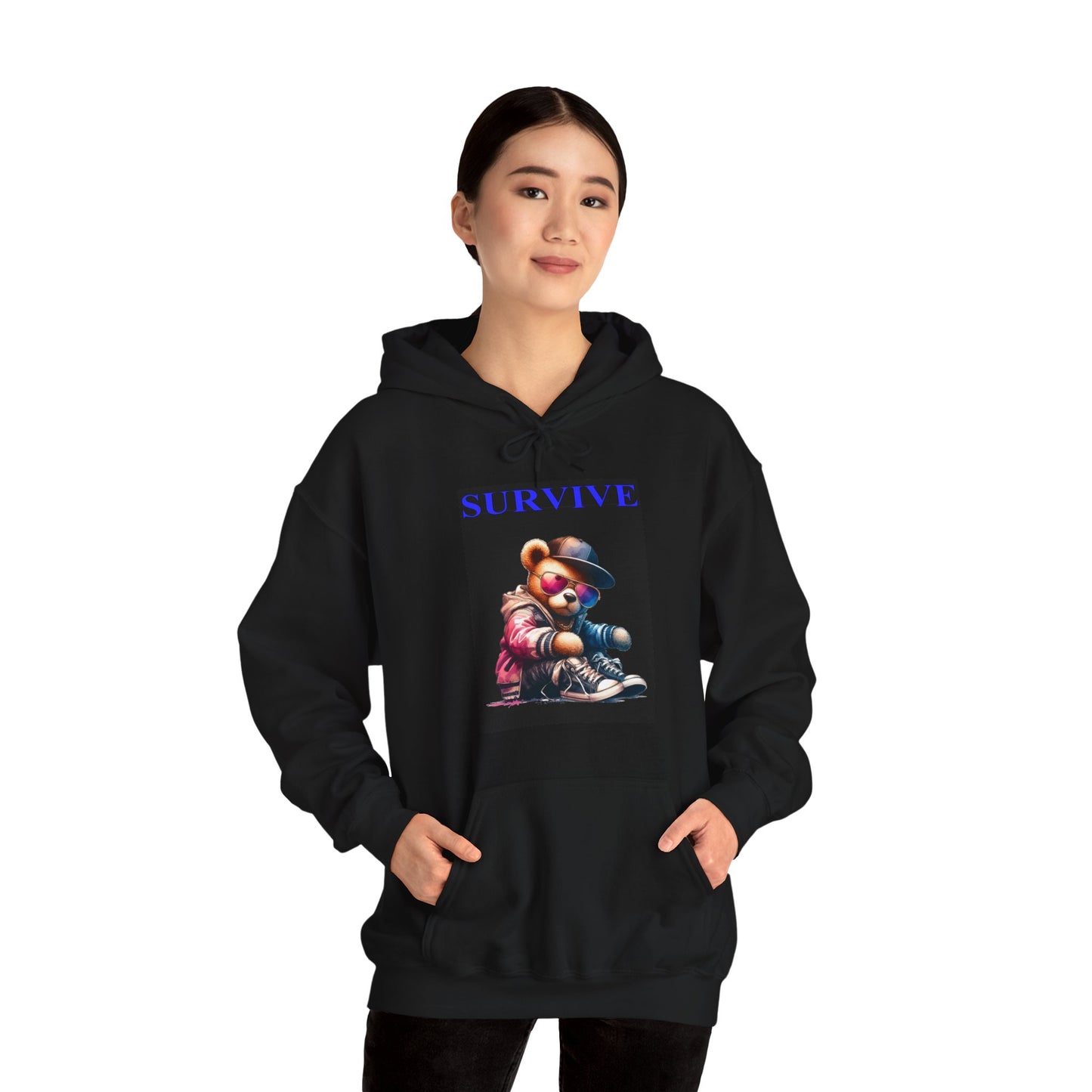 Princess Grace  Survive  Unisex Heavy Blend™ Hooded Sweatshirt