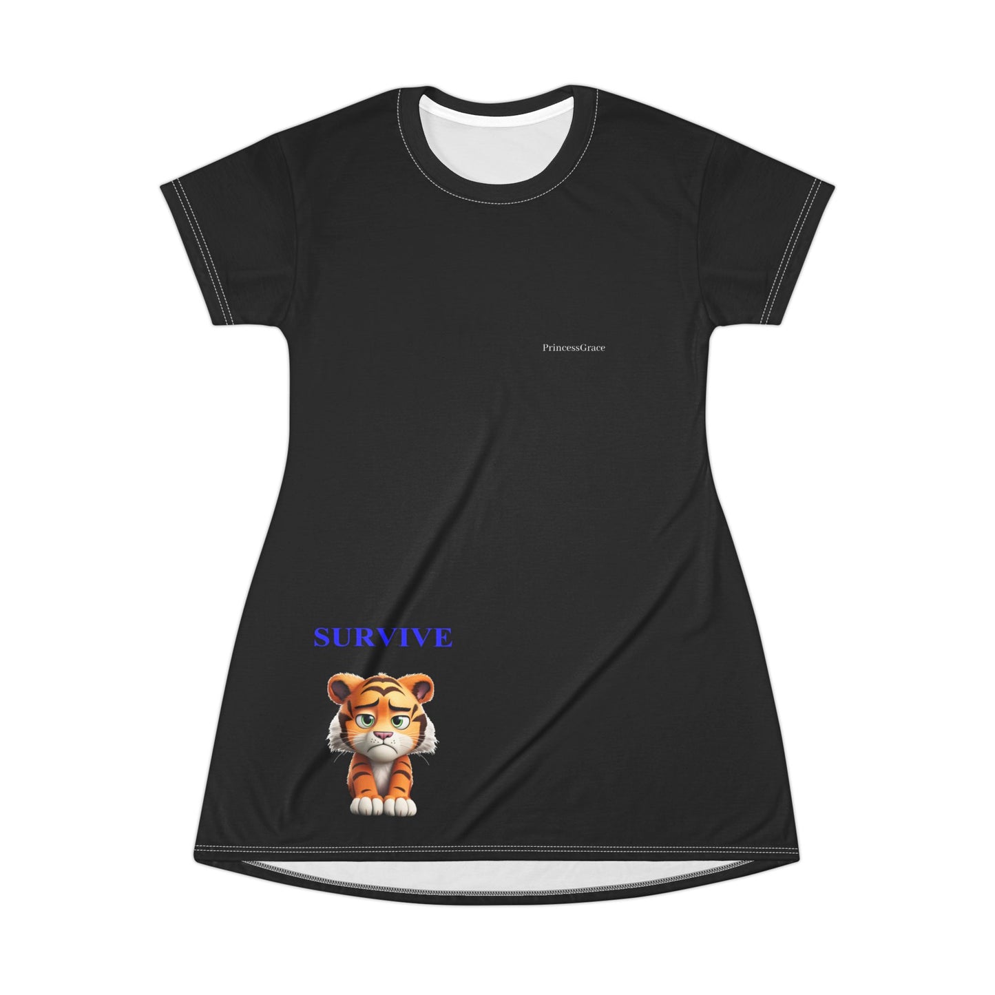 Princess Grace  Survive T-Shirt Dress