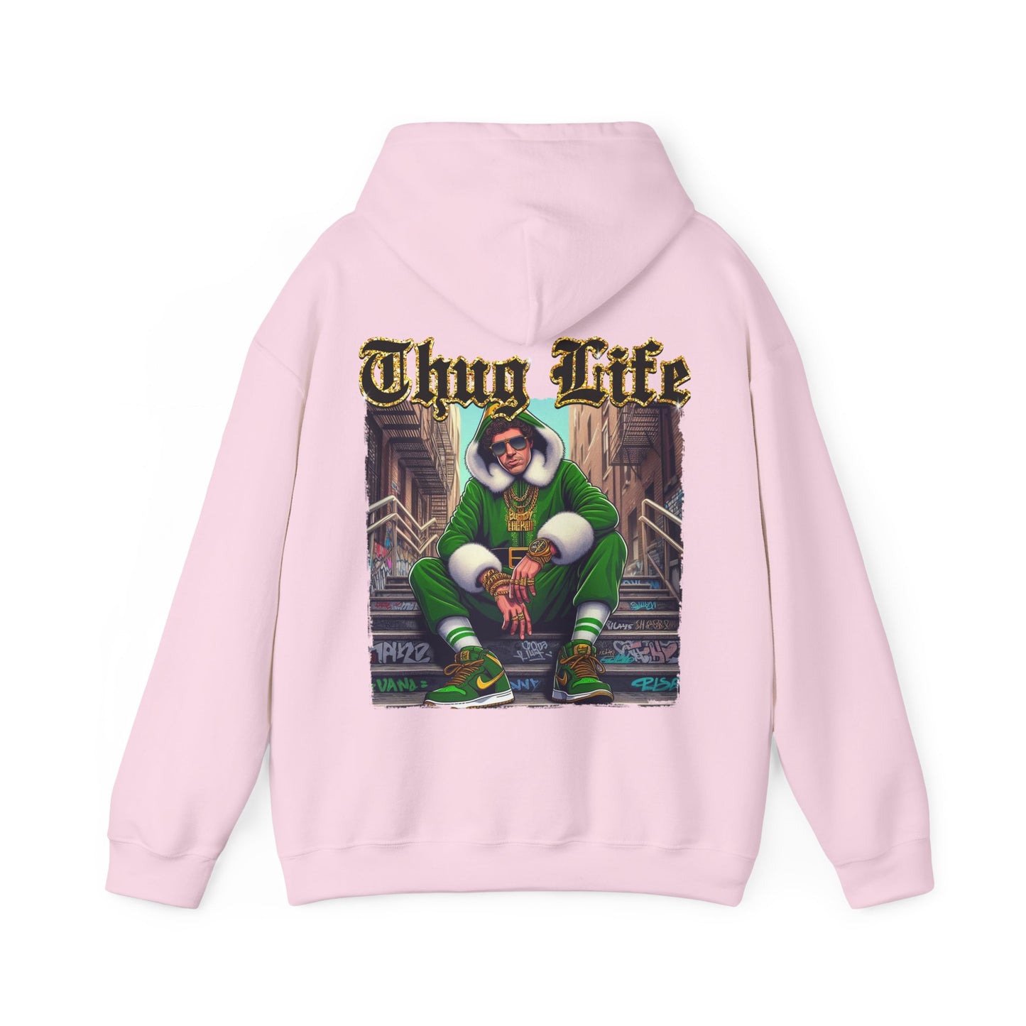 Princess Grace  Thug Life Unisex Heavy Blend™ Hooded Sweatshirt  Casual Streetwear for Urban Culture