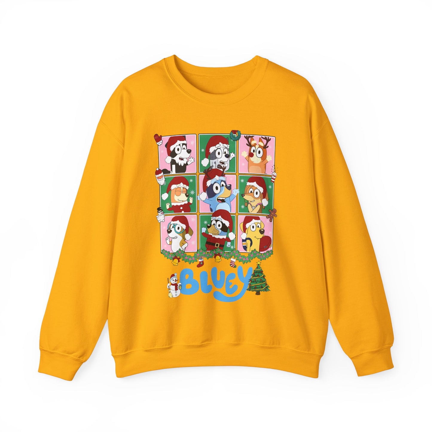 Princess Grace Festive Dog-Themed Crewneck Sweatshirt - Perfect Holiday Gift!