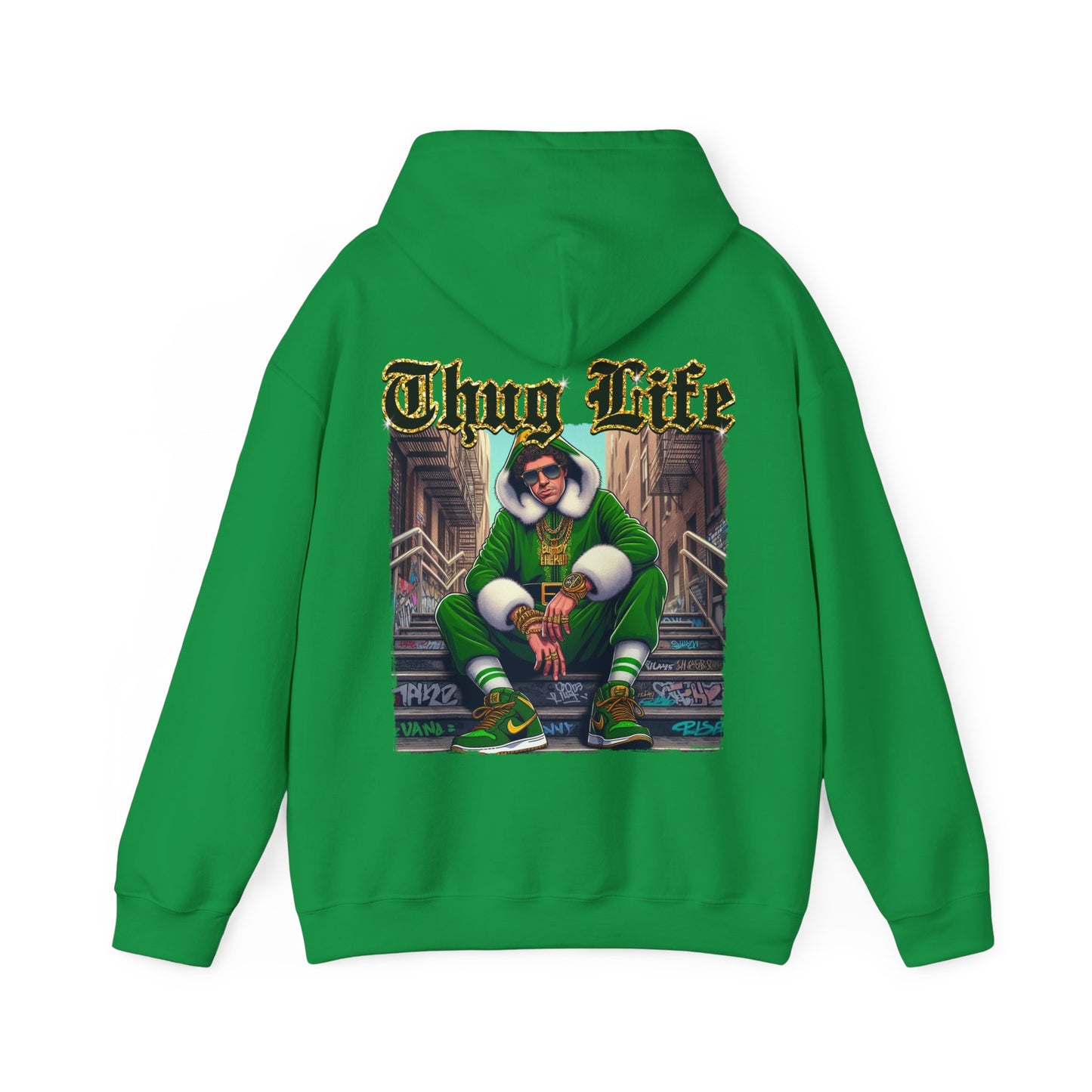 Princess Grace  Thug Life Unisex Heavy Blend™ Hooded Sweatshirt  Casual Streetwear for Urban Culture