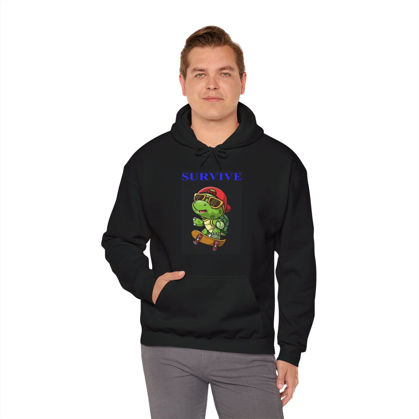 Princess Grace  Survive  Unisex Heavy Blend™ Hooded Sweatshirt