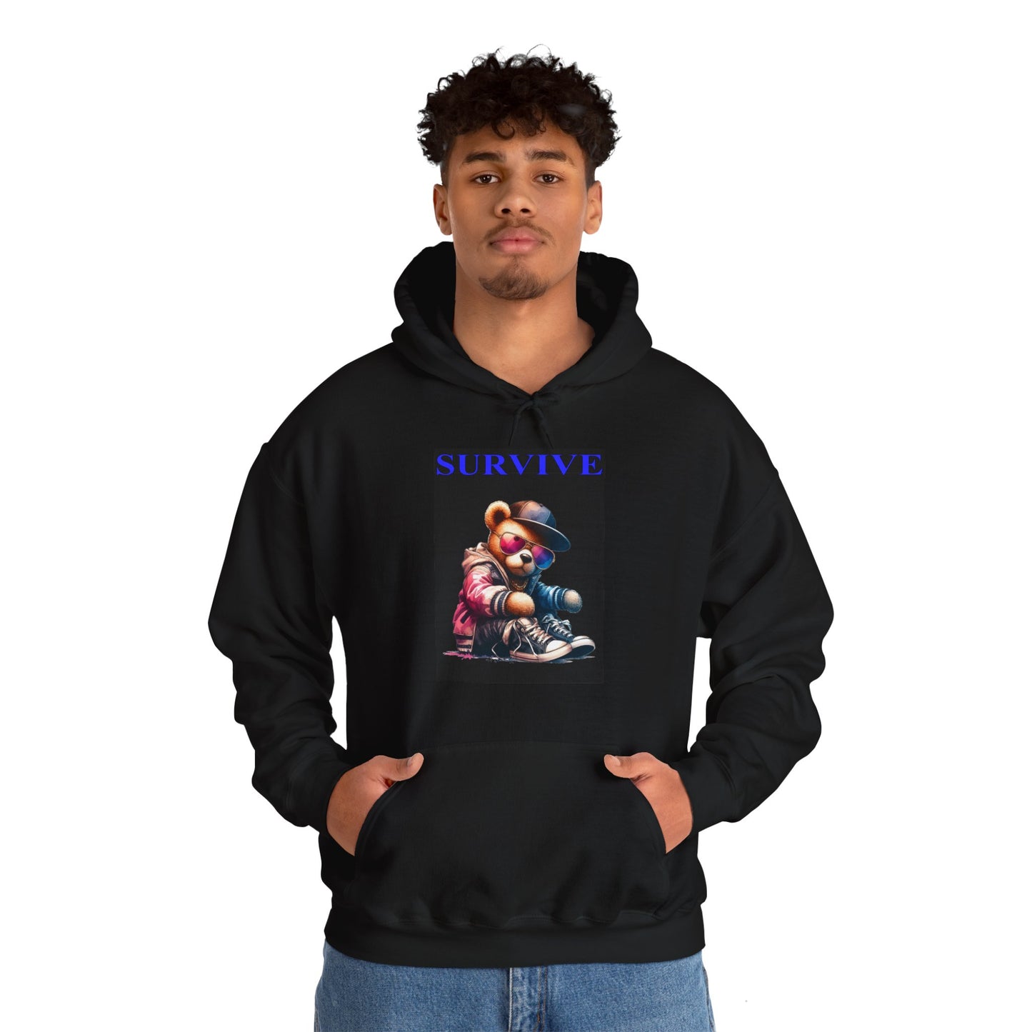 Princess Grace  Survive  Unisex Heavy Blend™ Hooded Sweatshirt