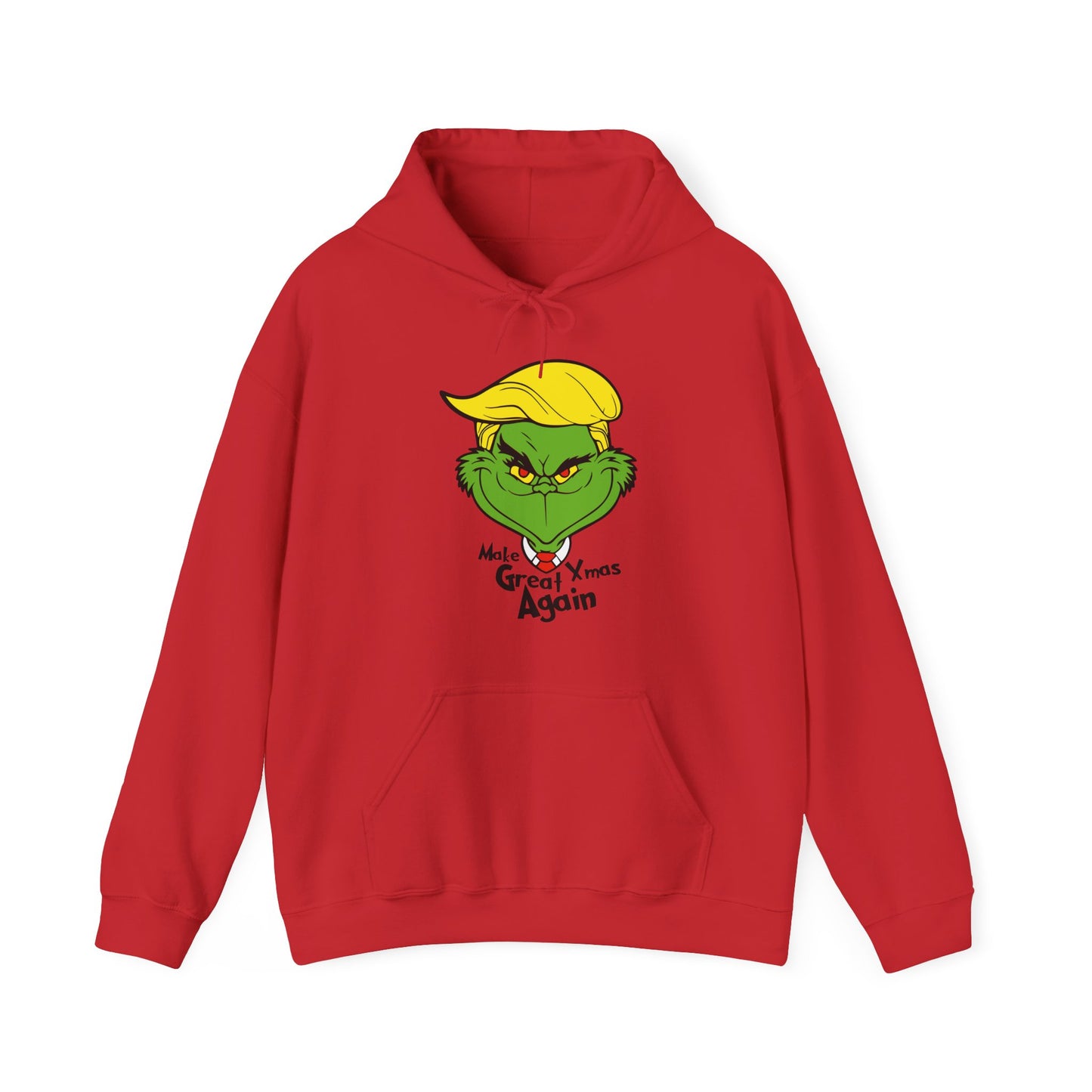 Grinch Christmas Hoodie - "Make Great XMAS Again" Unisex Heavy Blend™