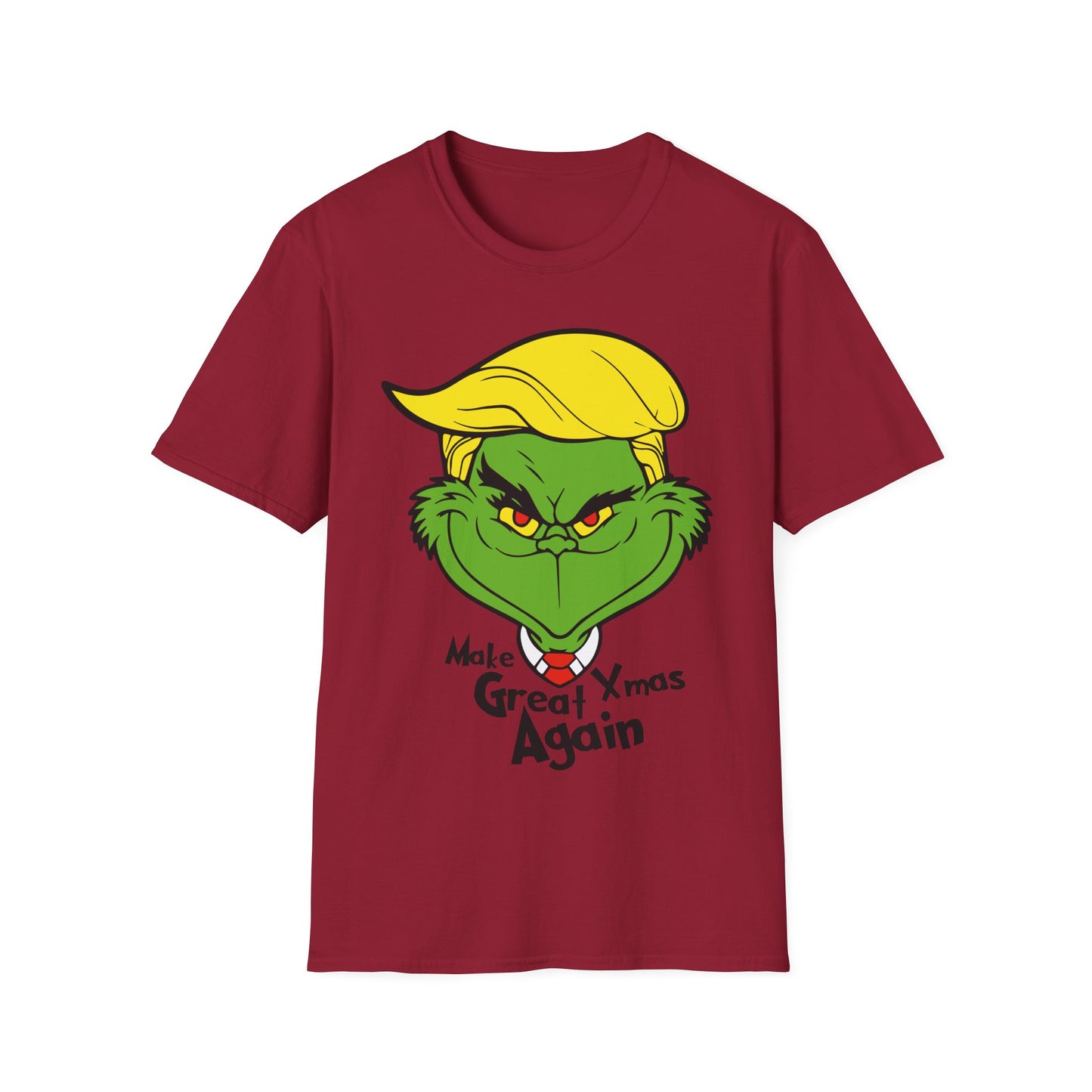 Funny Grinch-Inspired Unisex T-Shirt for Christmas