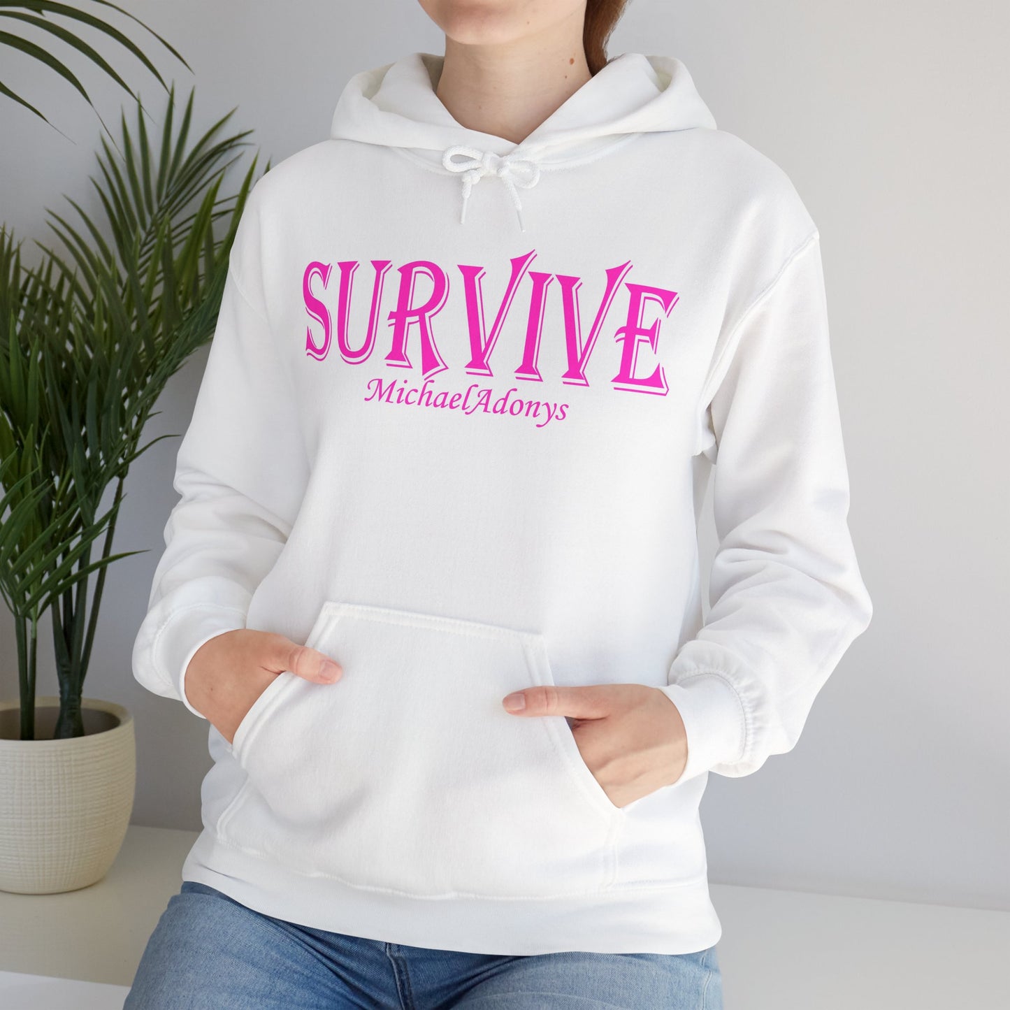 Princess Grace Survive  Unisex Heavy Blend™ Hooded Sweatshirt