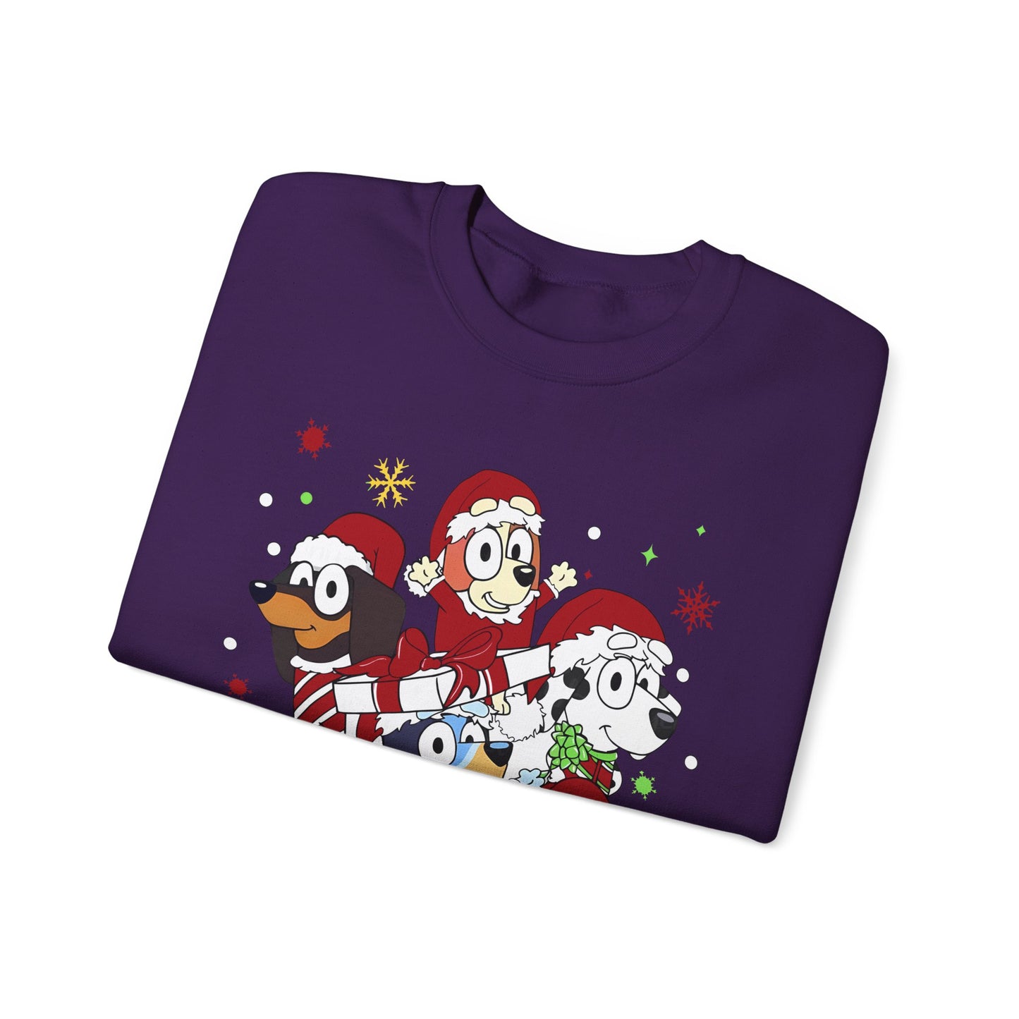 Princess Grace Festive Pet Friends Sweatshirt | Holiday Crewneck for Animal Lovers