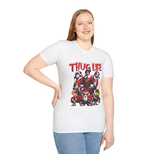 Thug Life Unisex Softstyle T-Shirt - Fun and Stylish Graphic Tee for Casual Wear