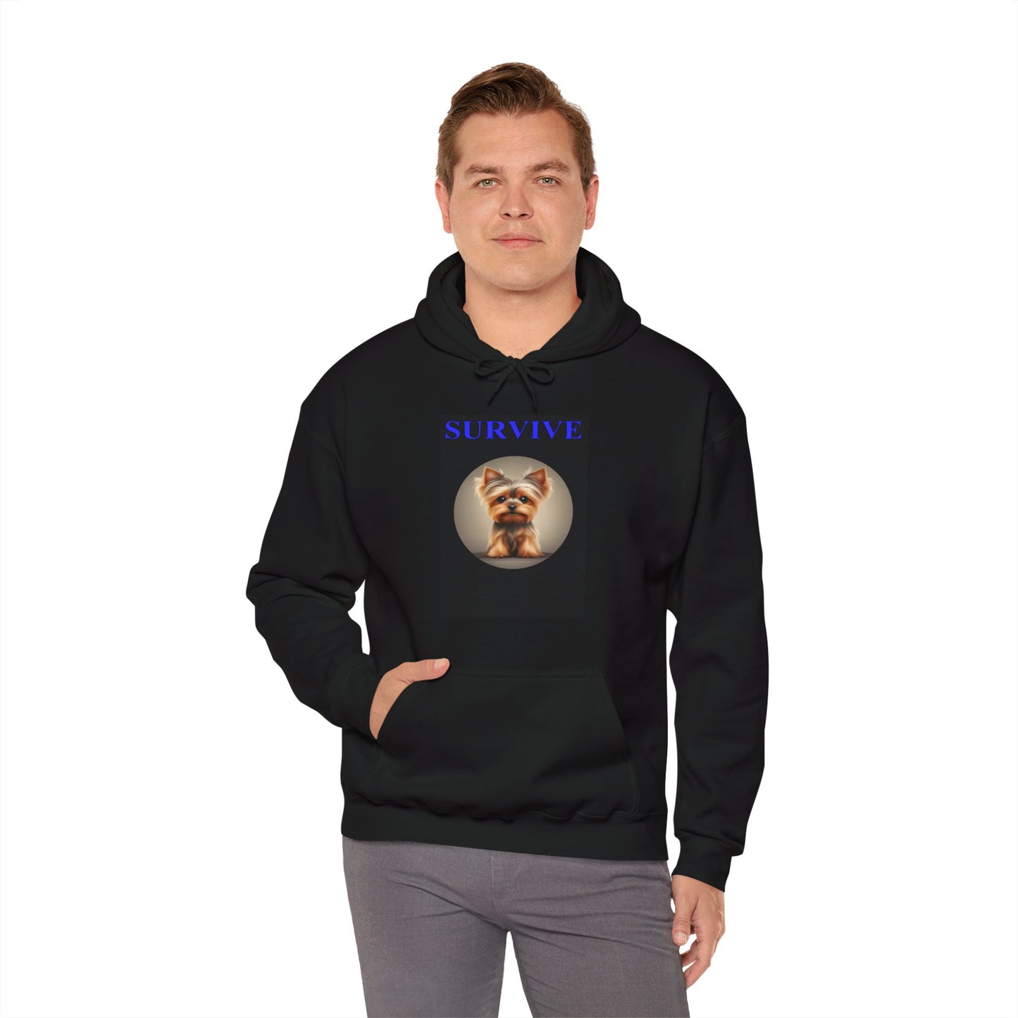 Princess Grace  Survive  Unisex Heavy Blend™ Hooded Sweatshirt