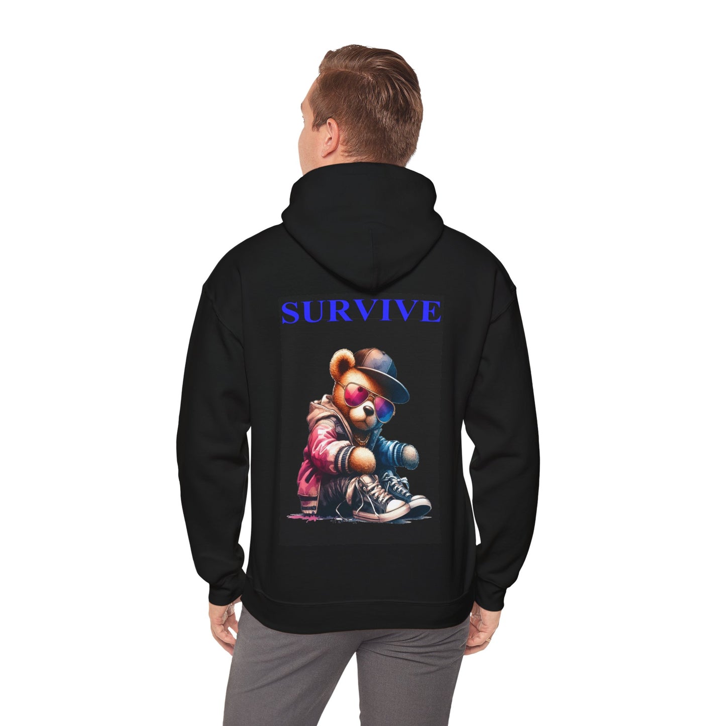 Princess Grace  Survive  Unisex Heavy Blend™ Hooded Sweatshirt