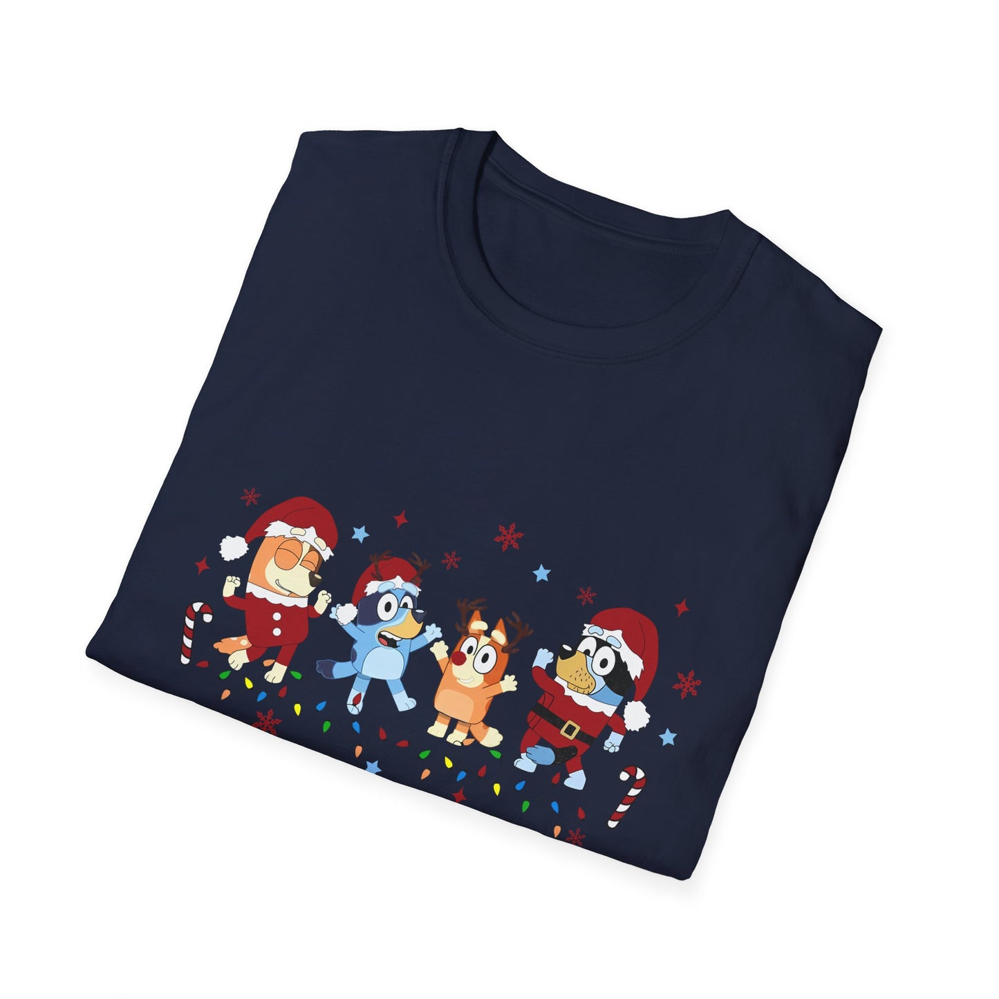 Princess Grace Festive Holiday Unisex T-Shirt - Cheerful Cartoon Characters