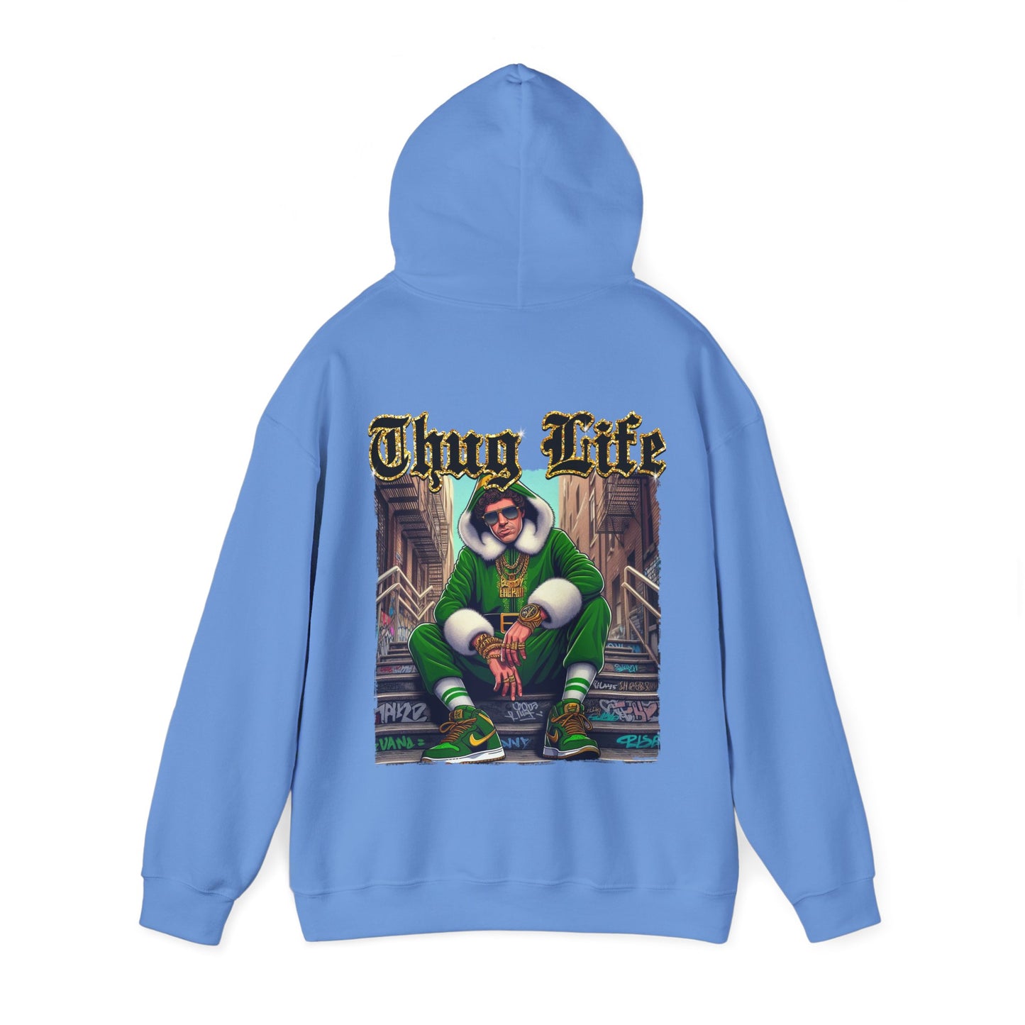 Princess Grace  Thug Life Unisex Heavy Blend™ Hooded Sweatshirt  Casual Streetwear for Urban Culture