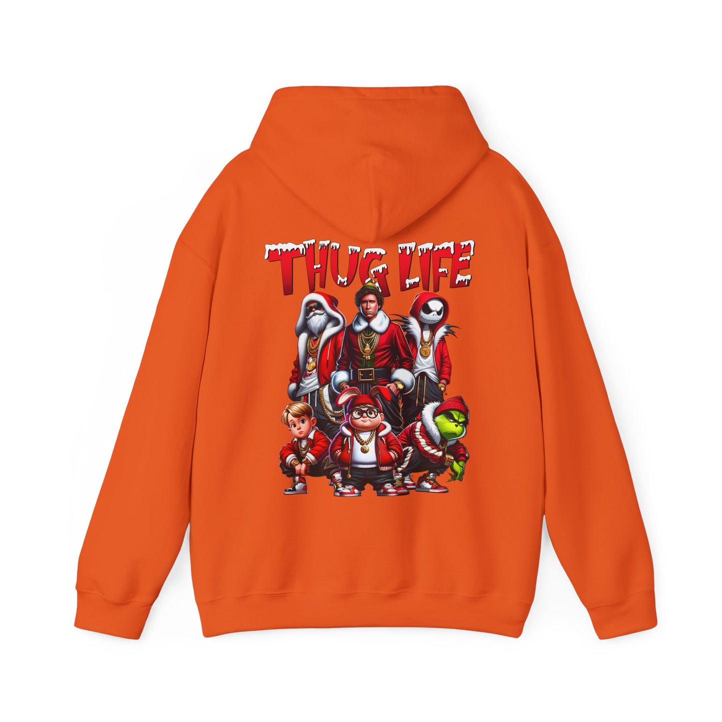 Princess Grace  Thug Life Unisex Heavy Blend Hoodie  Fun Cartoon Graphic Sweatshirt